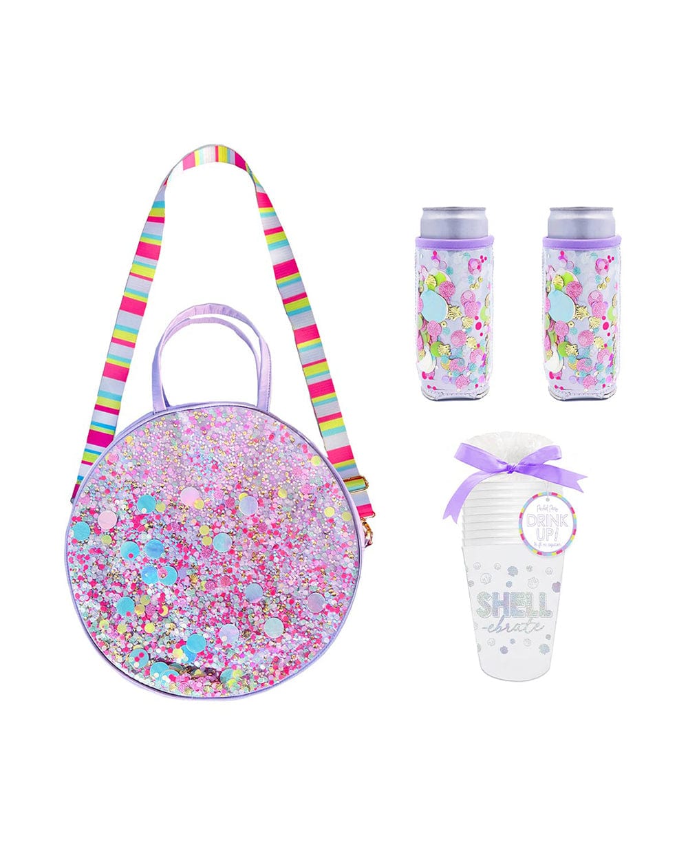 Party Popper Bottle / Can Cooler > Coolers > Beach Accessories