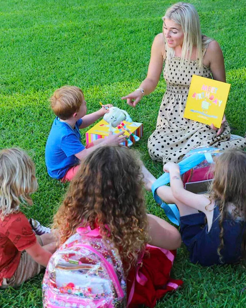 'Meet Birthday' Book - A Story of How Birthdays Came to Be