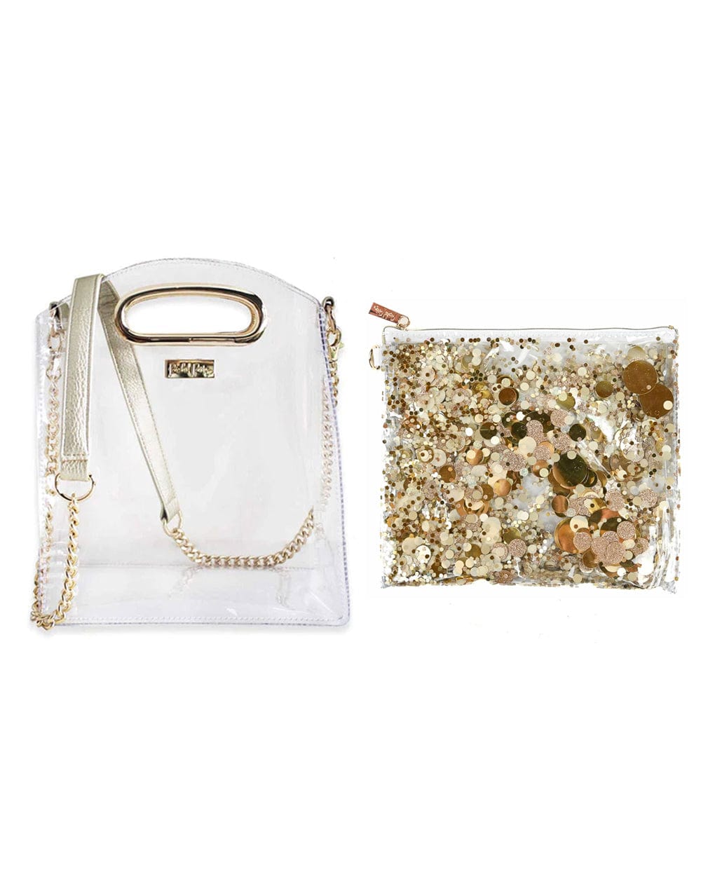 Confetti Everything Pouch & Stadium Bag Set