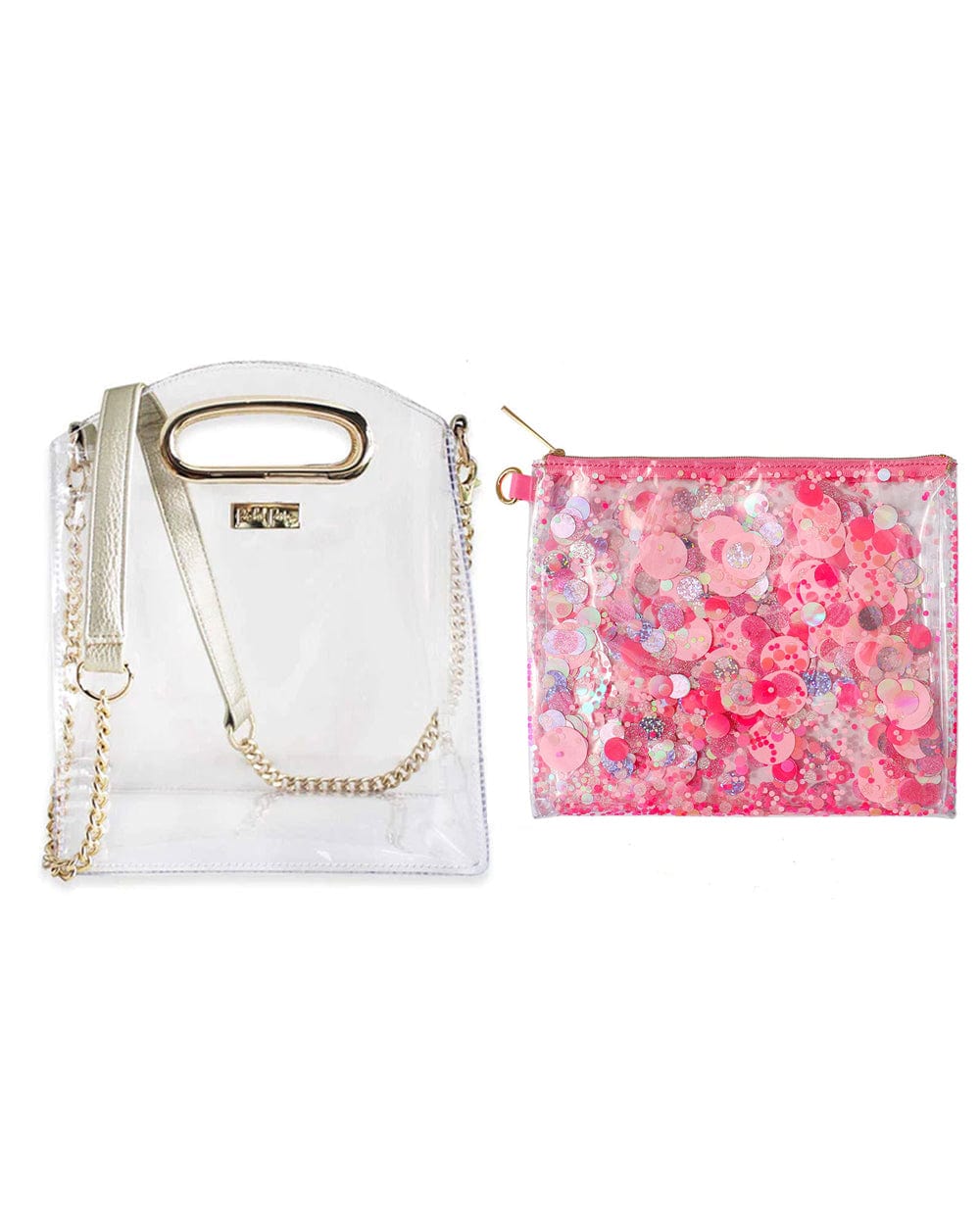Confetti Everything Pouch & Stadium Bag Set
