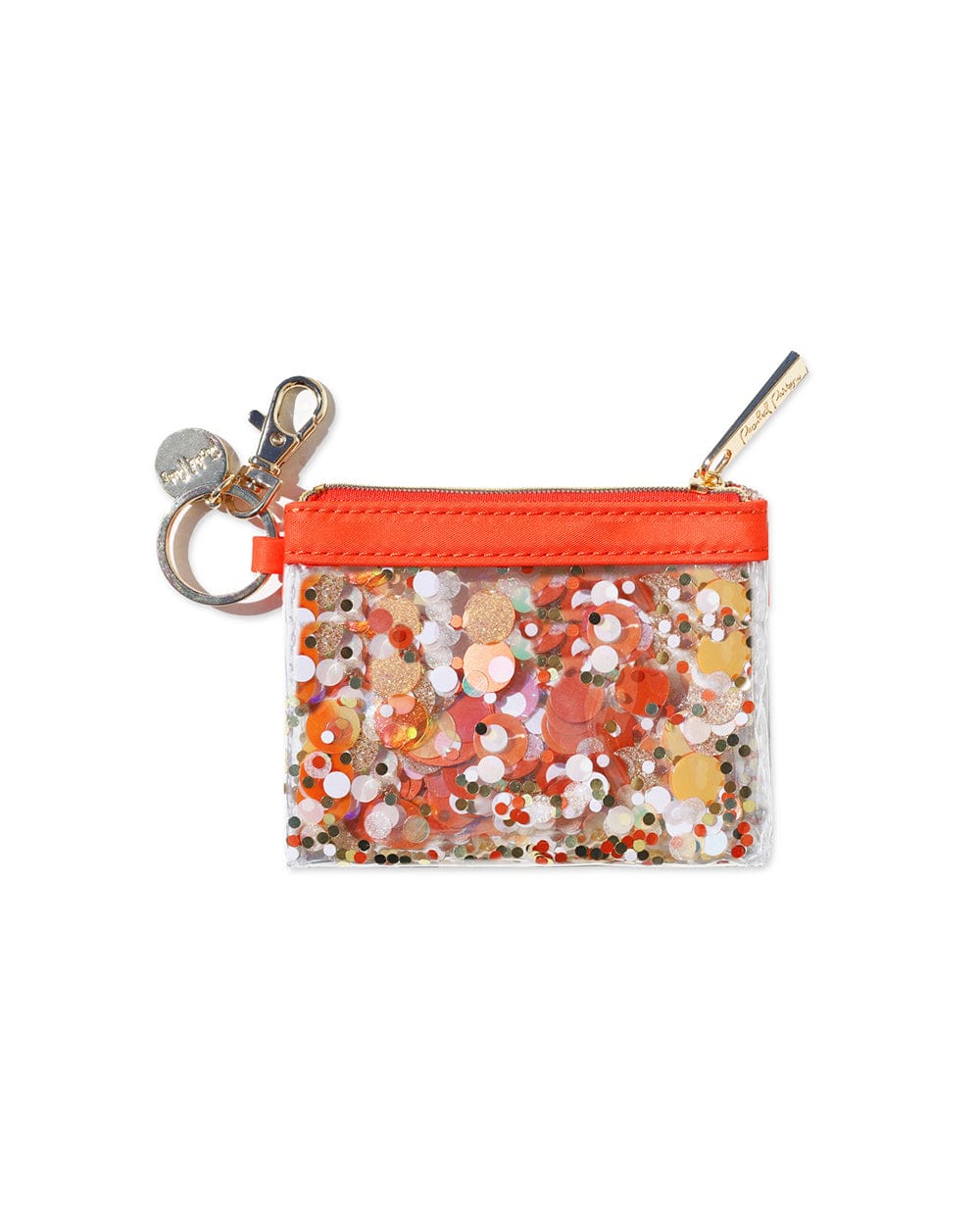Spirit Squad Confetti Keychain Wallet