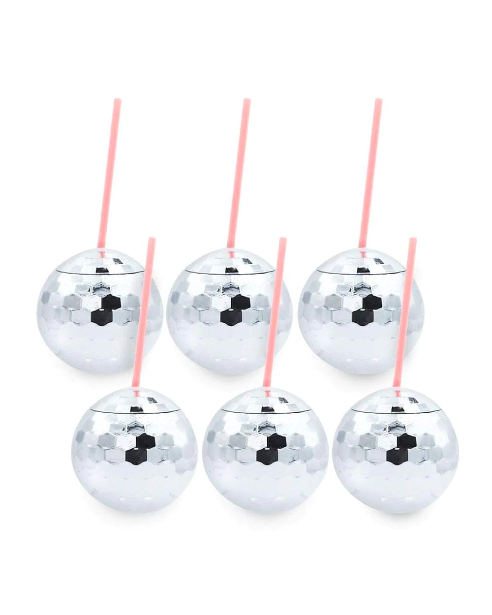 Disco Ball Sippers (set of 6)