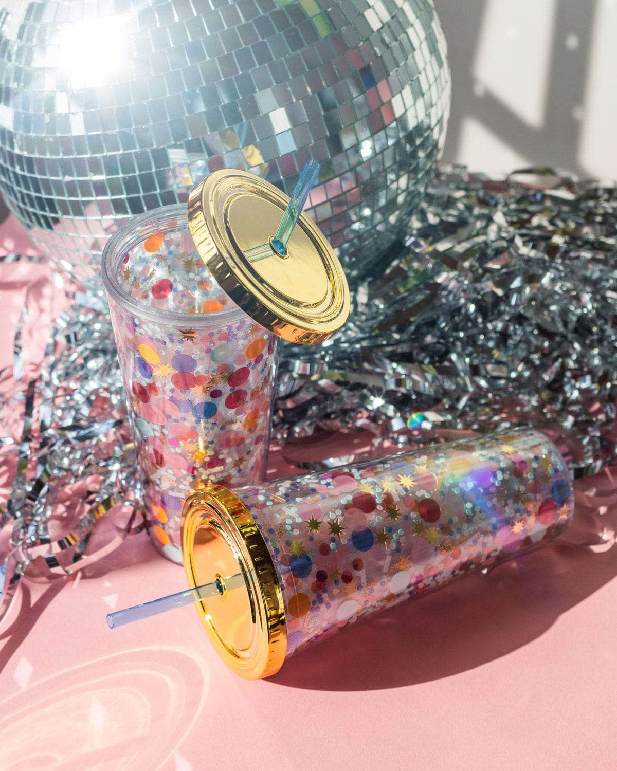 Multicolor Confetti Tumbler