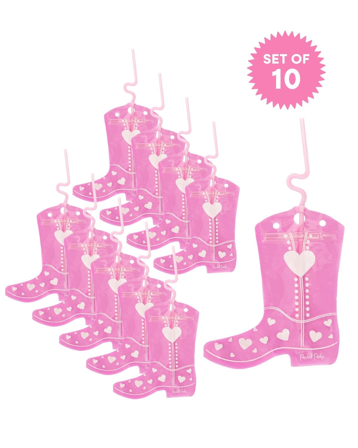 Boot Scoot Drink Pouch Set (10 count)