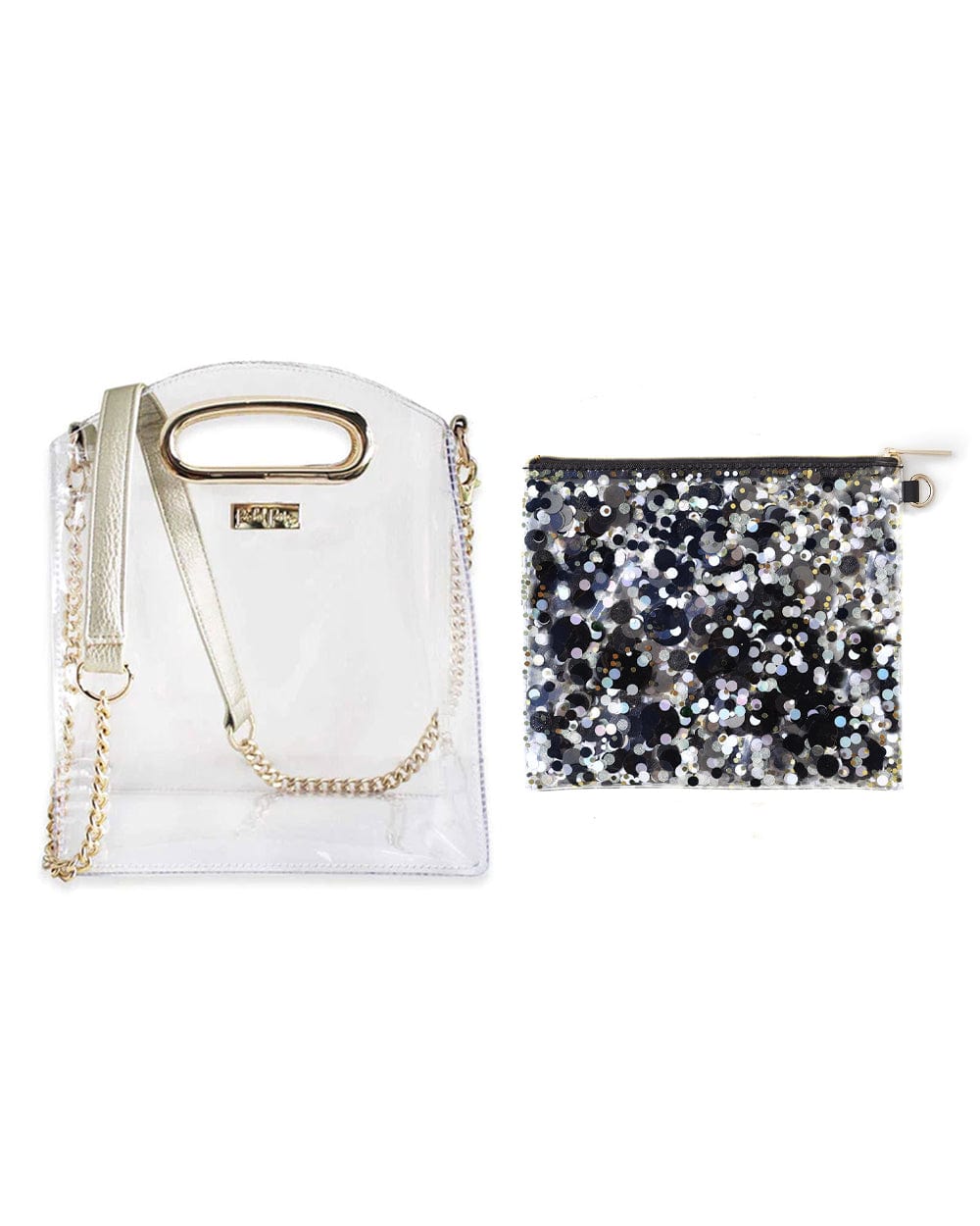 Confetti Everything Pouch & Stadium Bag Set