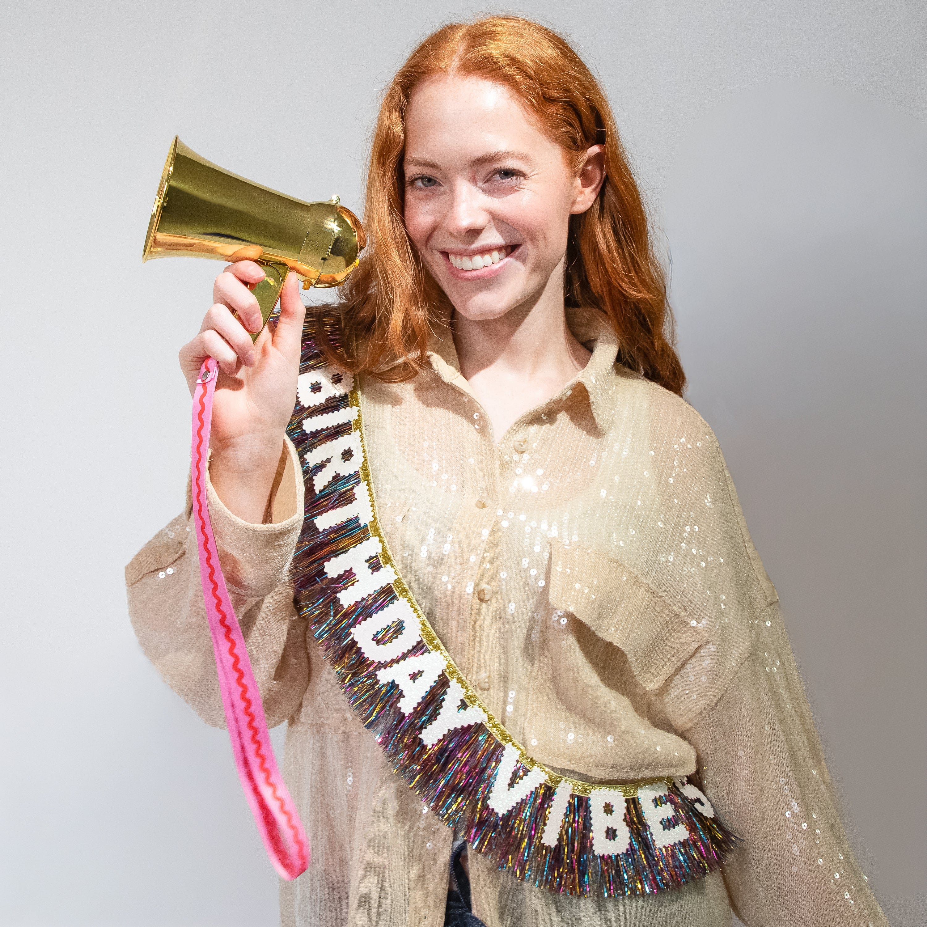 Party Time Gold Megaphone