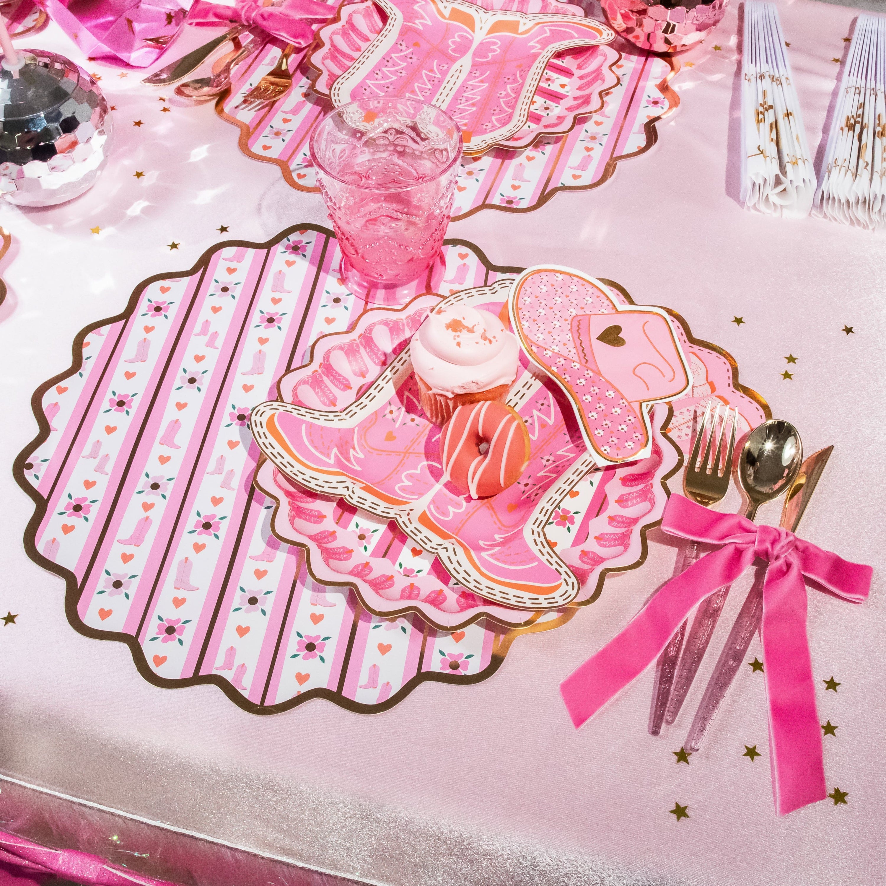 Cowboy Boot Dessert Plates (10 count)