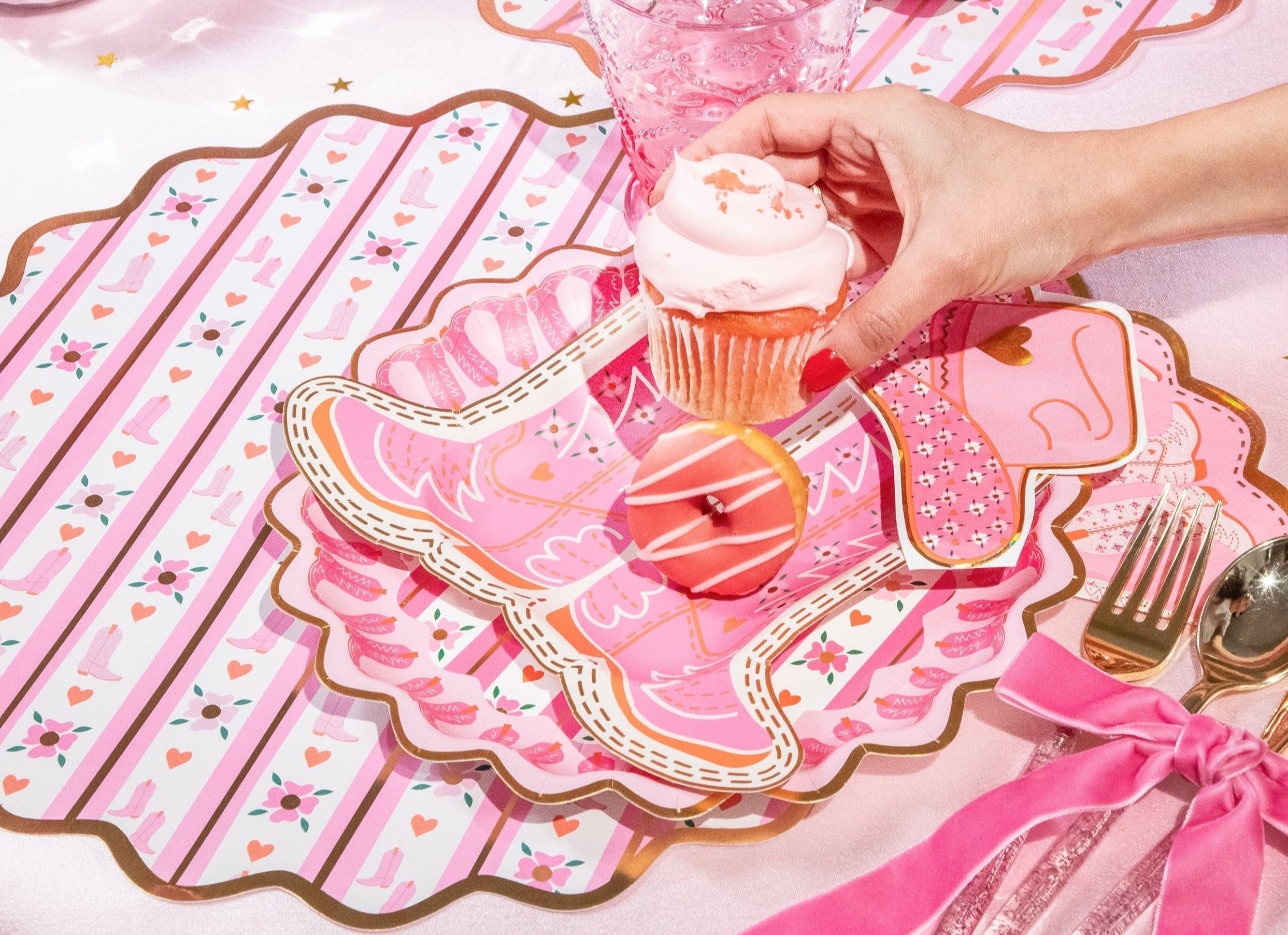 Better With Boots Tableware Party Kit