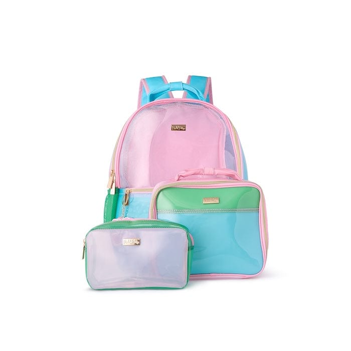 Color Block Jelly Insulated Lunchbox