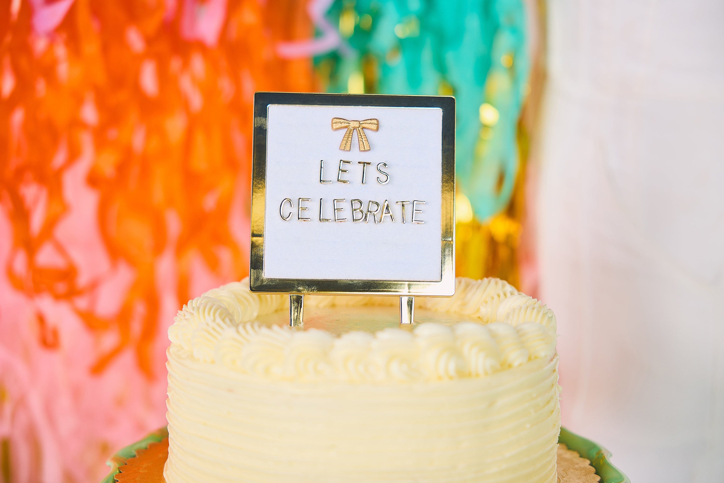 Lovely Little Letterboard Customizable Cake Topper