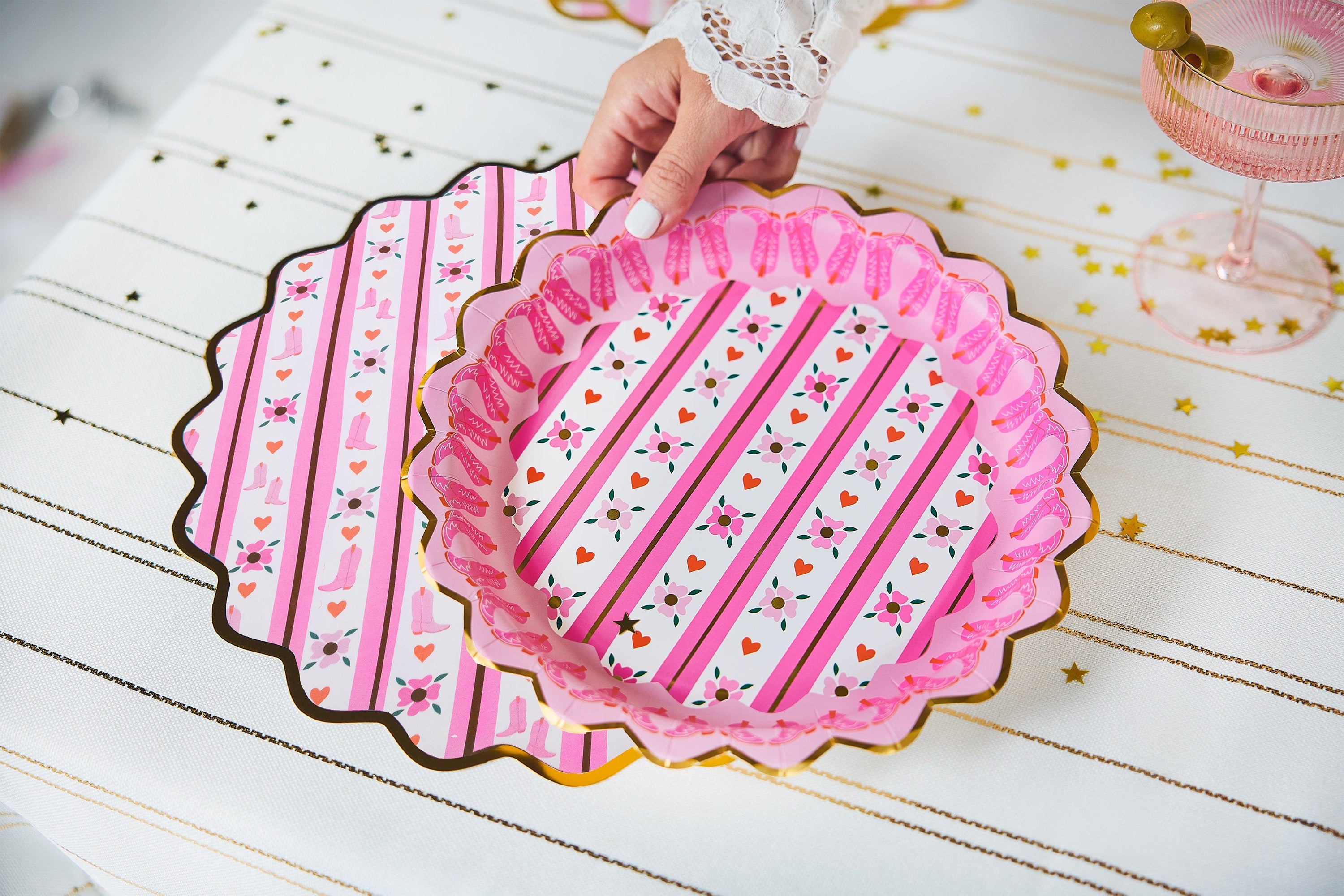 Better With Boots Tableware Party Kit