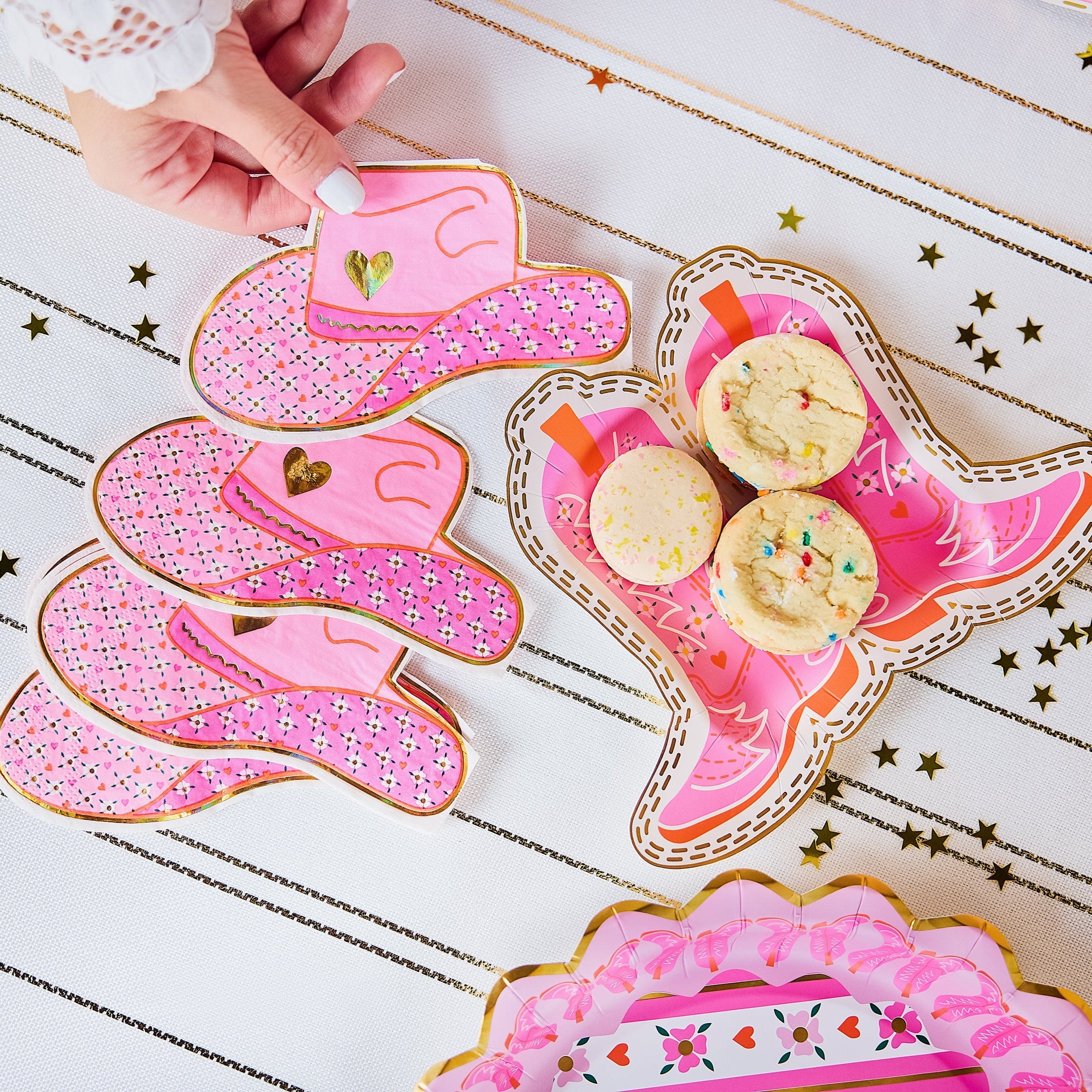 Better With Boots Tableware Party Kit