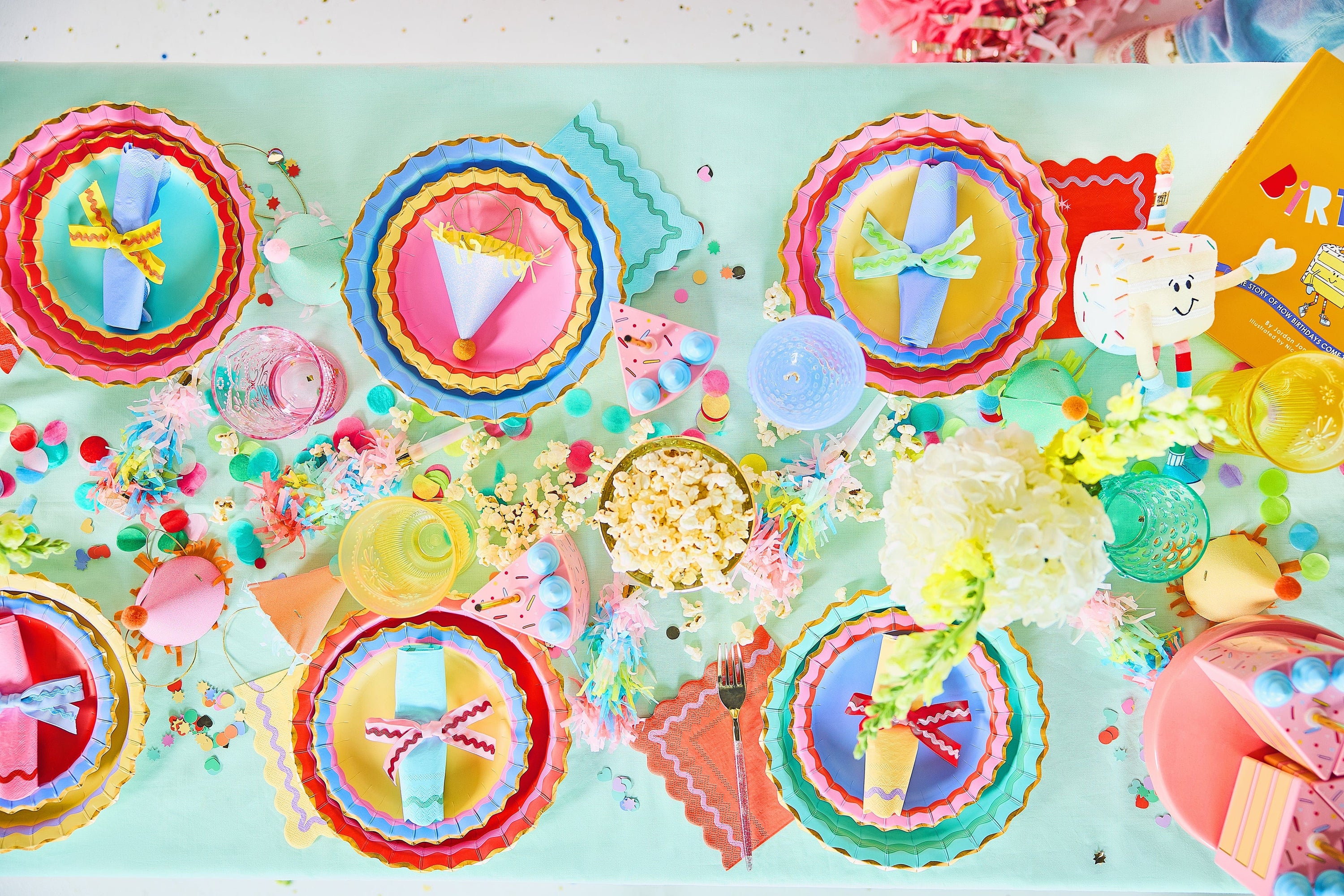 Rainbow Ric Rac Ultimate Party Kit