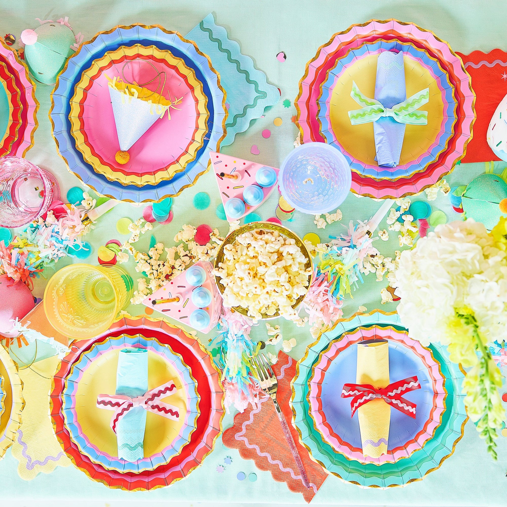 Rainbow Ric Rac Ultimate Party Kit