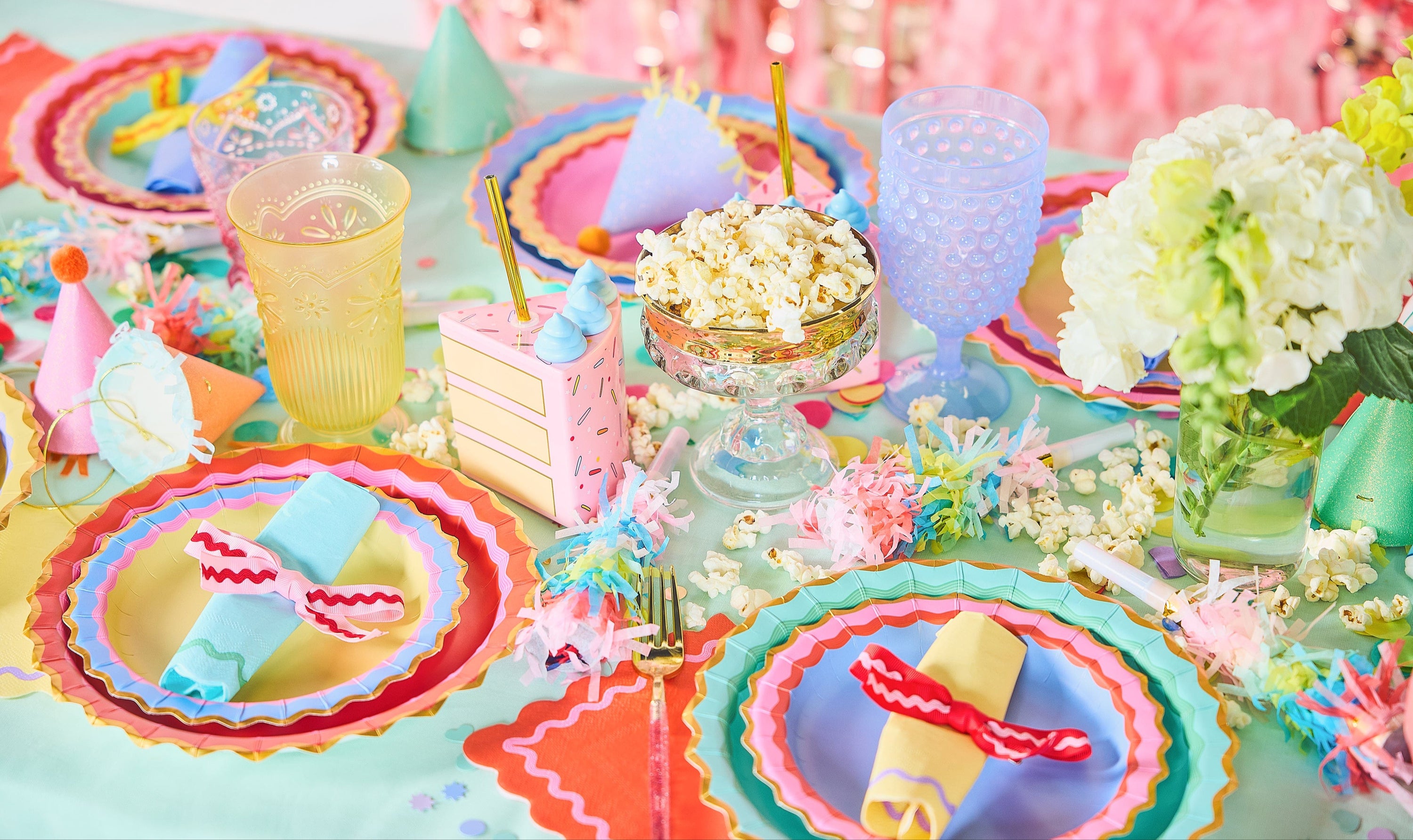 Rainbow Ric Rac Ultimate Party Kit