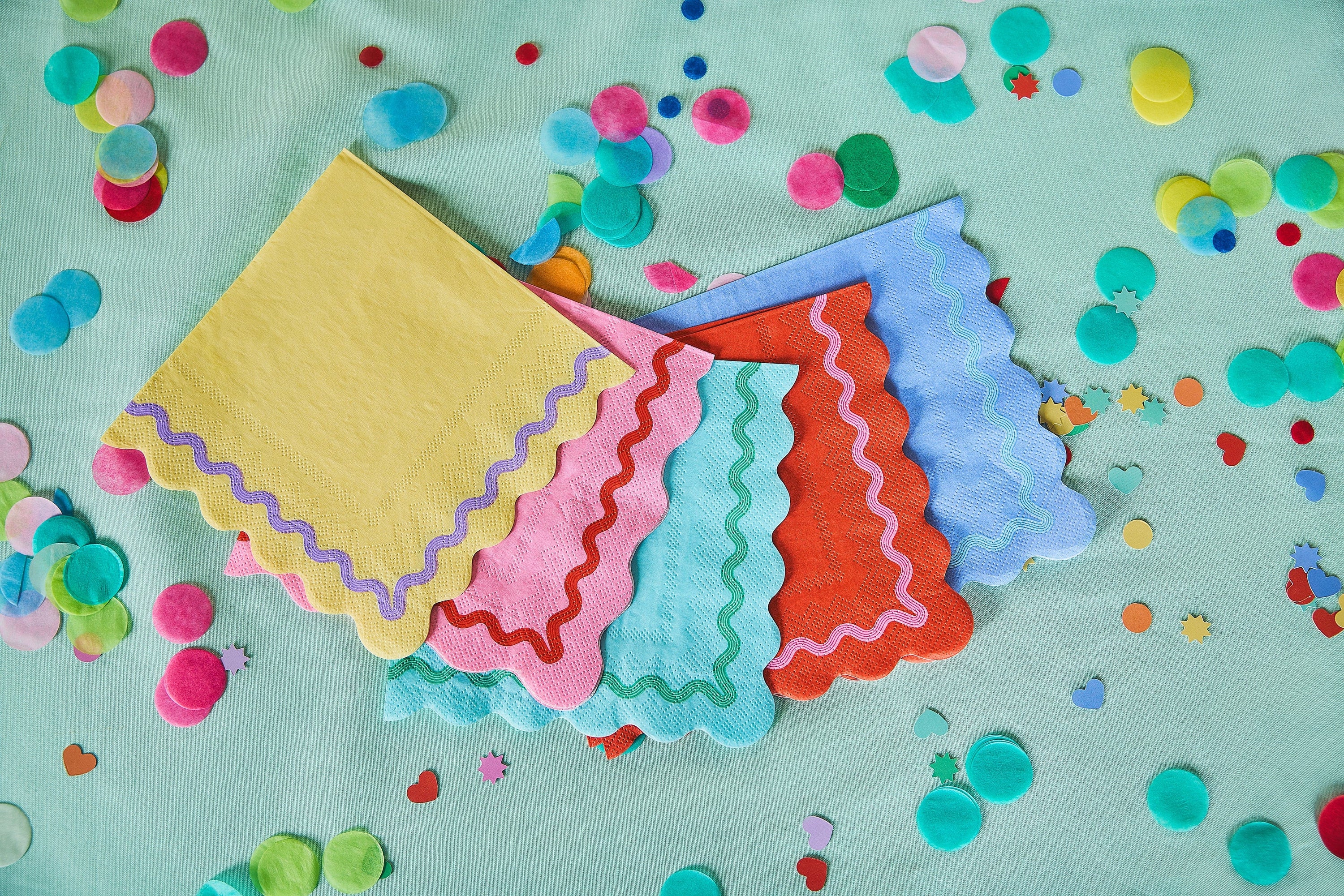 Ric Rac Rainbow Tableware Party Kit