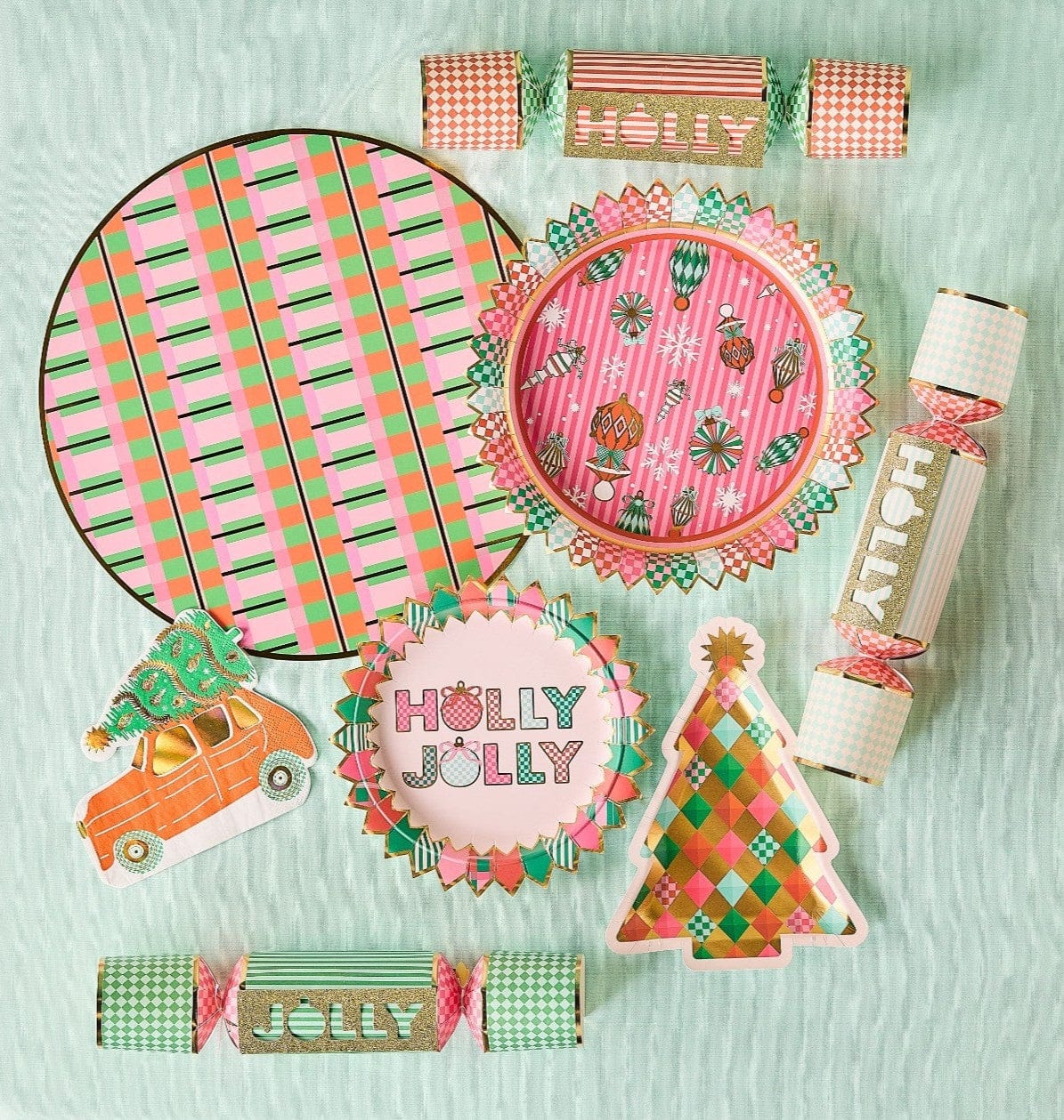 Deck the Halls Dinner Plates (10 count)