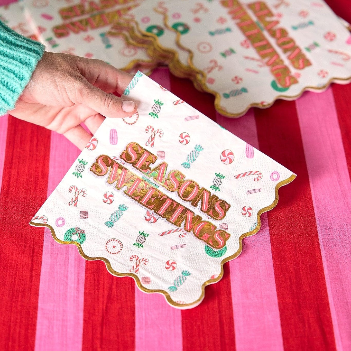 Seasons Sweetings Holiday Tableware Party Kit
