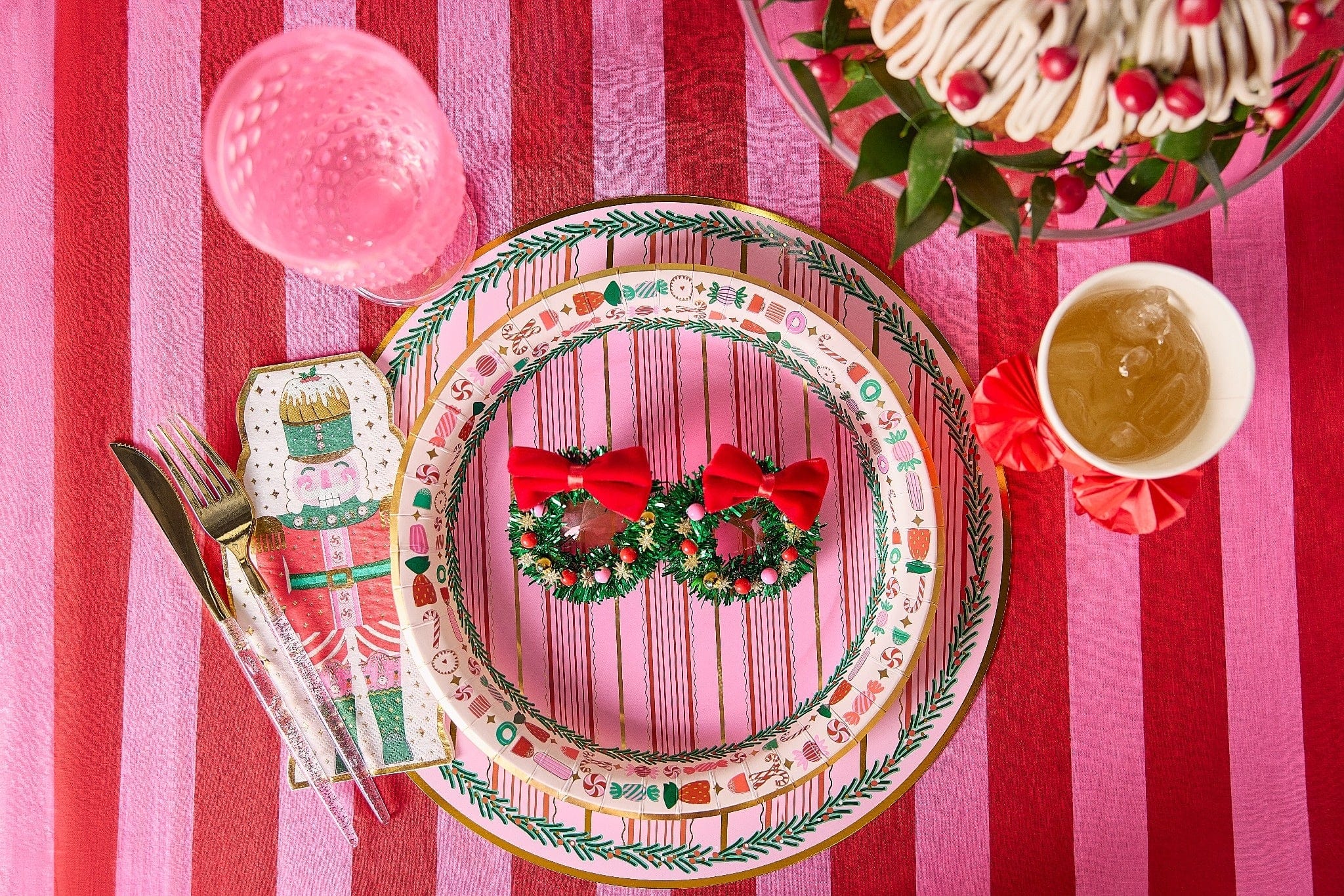 Seasons Sweetings Holiday Tableware Party Kit