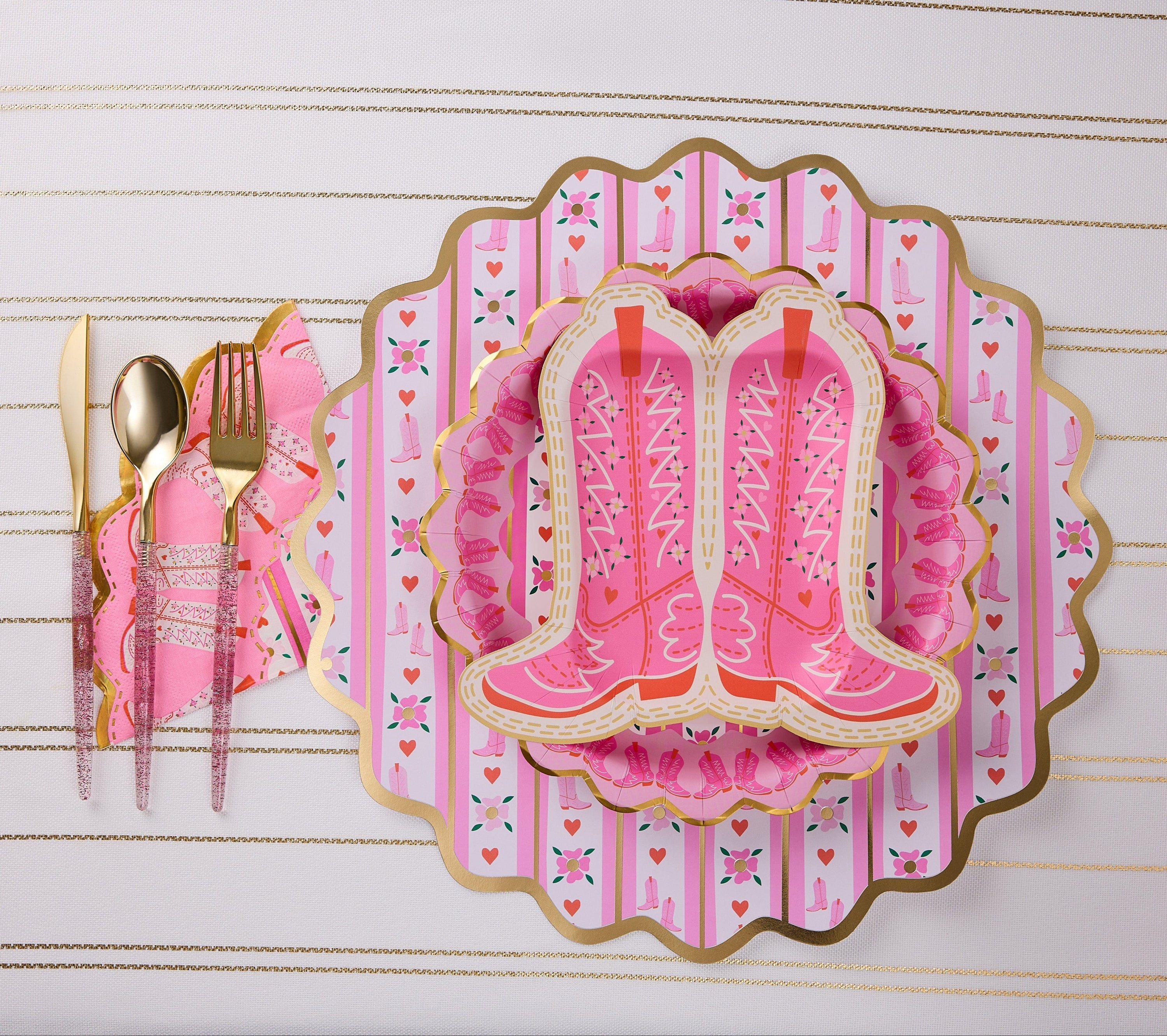 Boot Scoot Blooms Napkins (20 count)