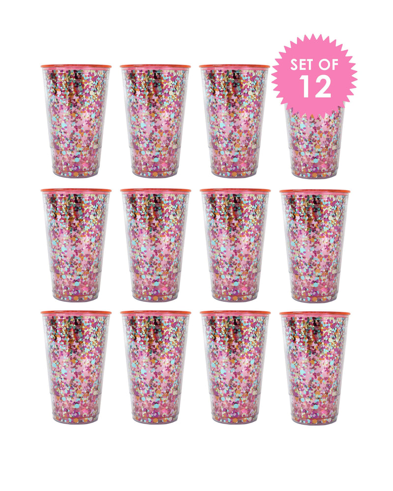 Drink Up Confetti Cup