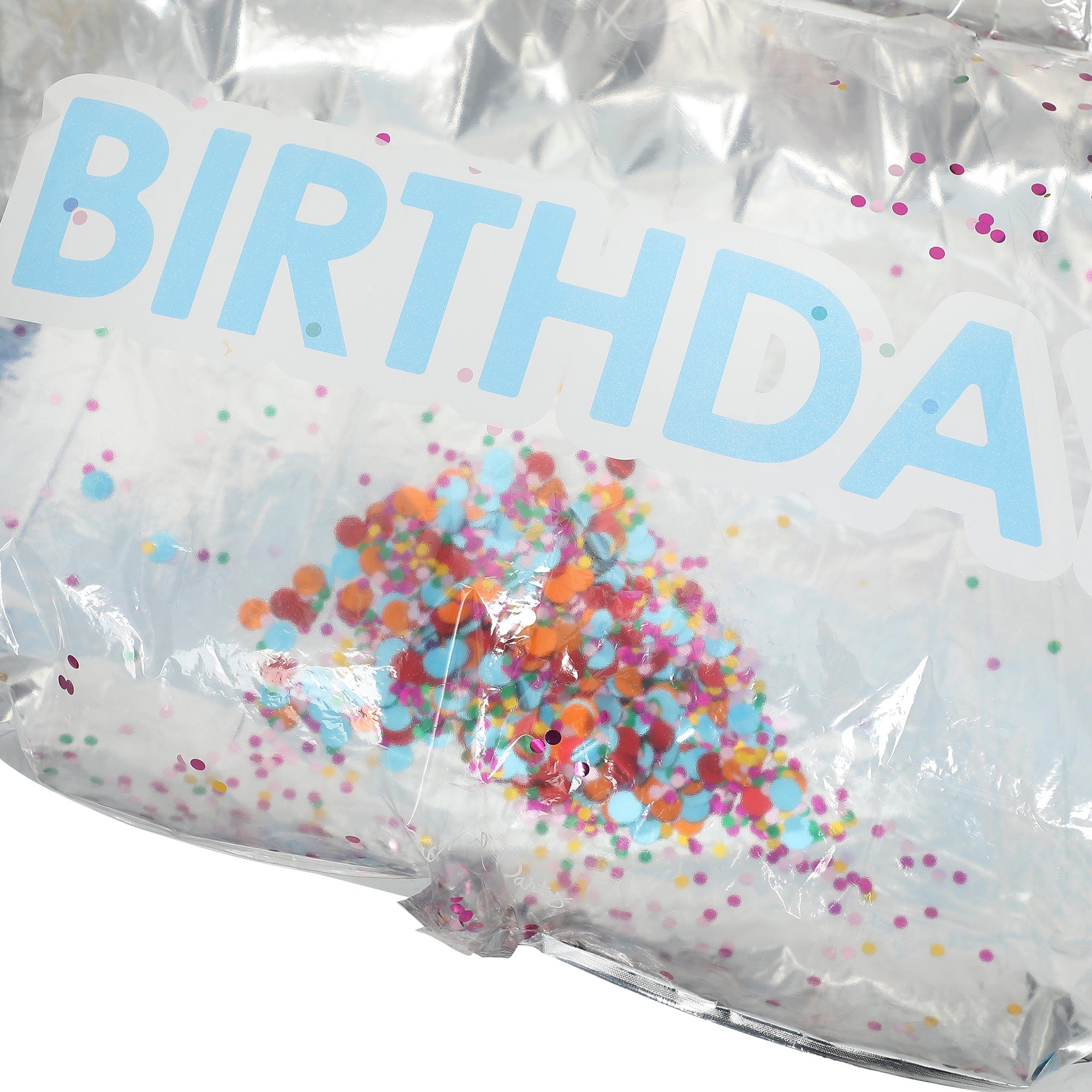 Confetti Filled Birthday Cake Balloons (Set of 2)