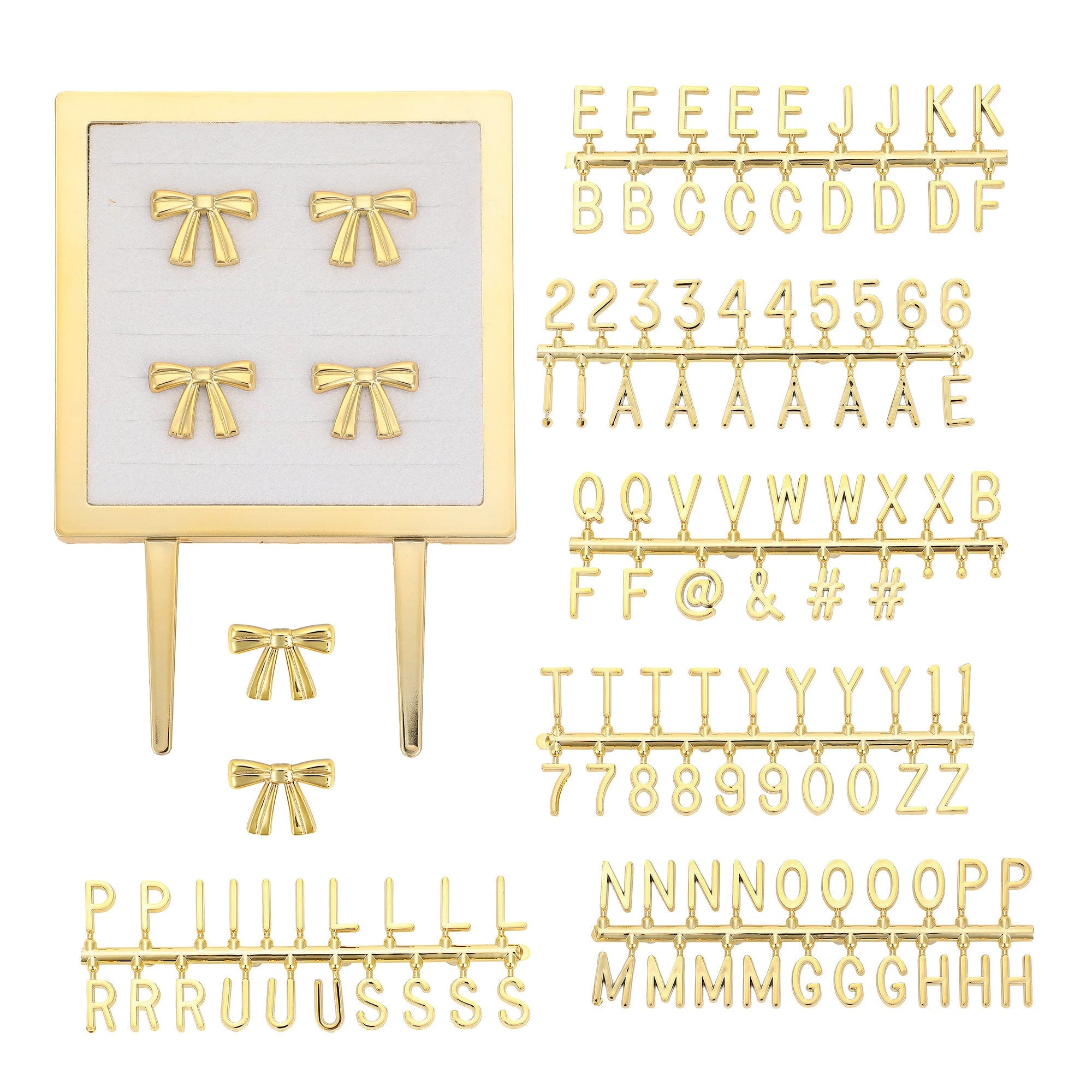 Lovely Little Letterboard Customizable Cake Topper