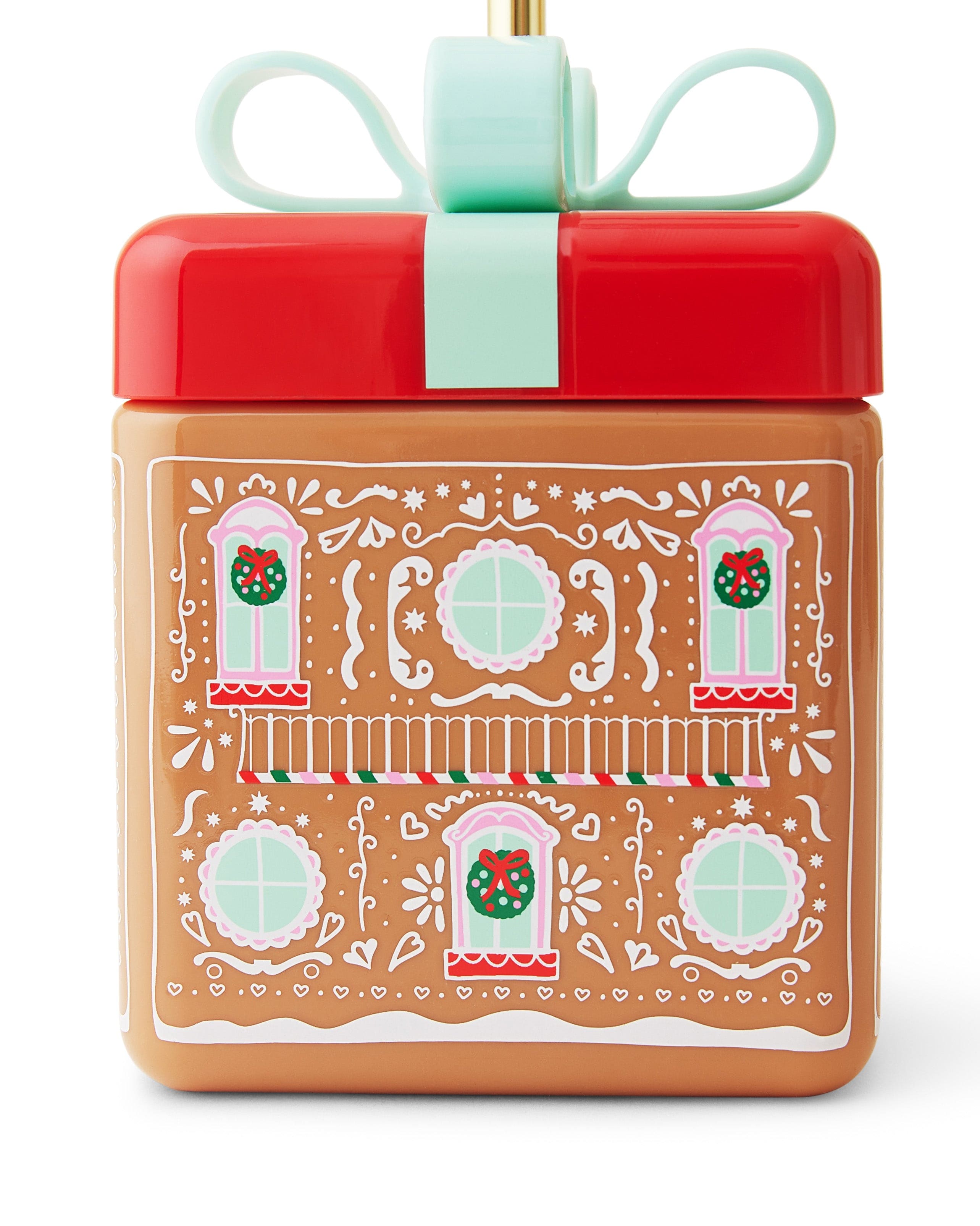 Gingerbread House Holiday Gift Sipper