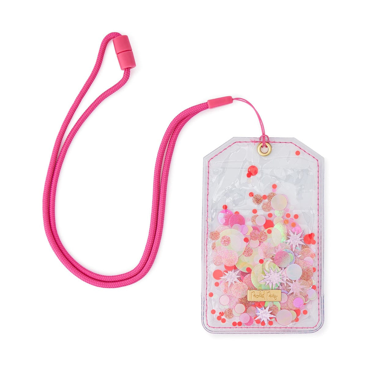 Sweet Tart Confetti ID Badge Holder with Lanyard Sweet Tart Confetti ID Badge Holder with Lanyard