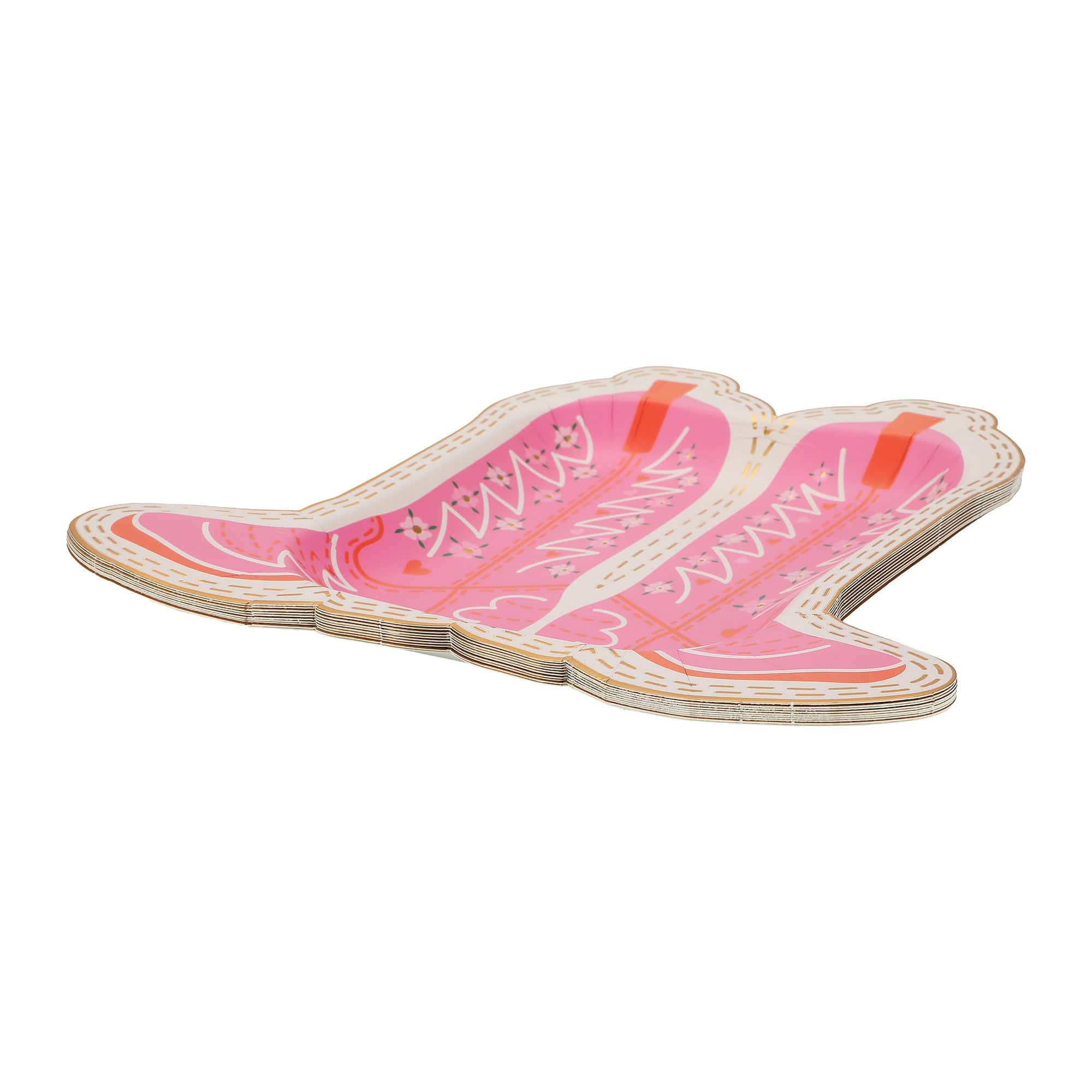 Cowboy Boot Dessert Plates (10 count)
