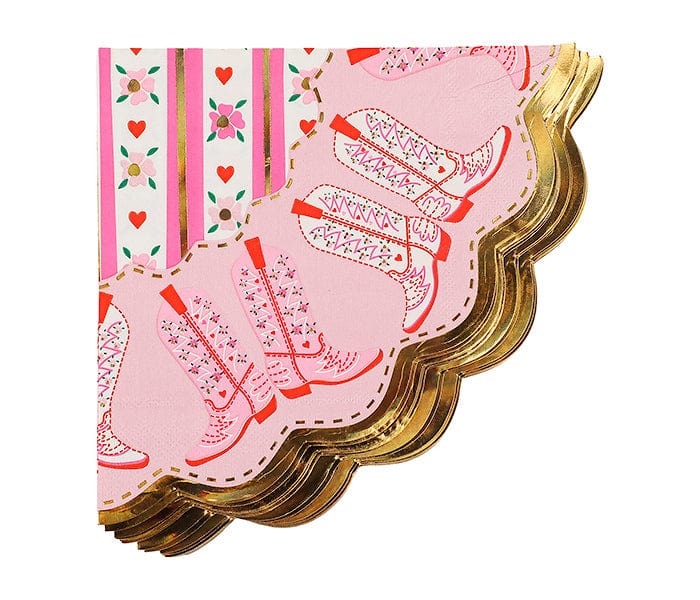 Boot Scoot Blooms Napkins (20 count)