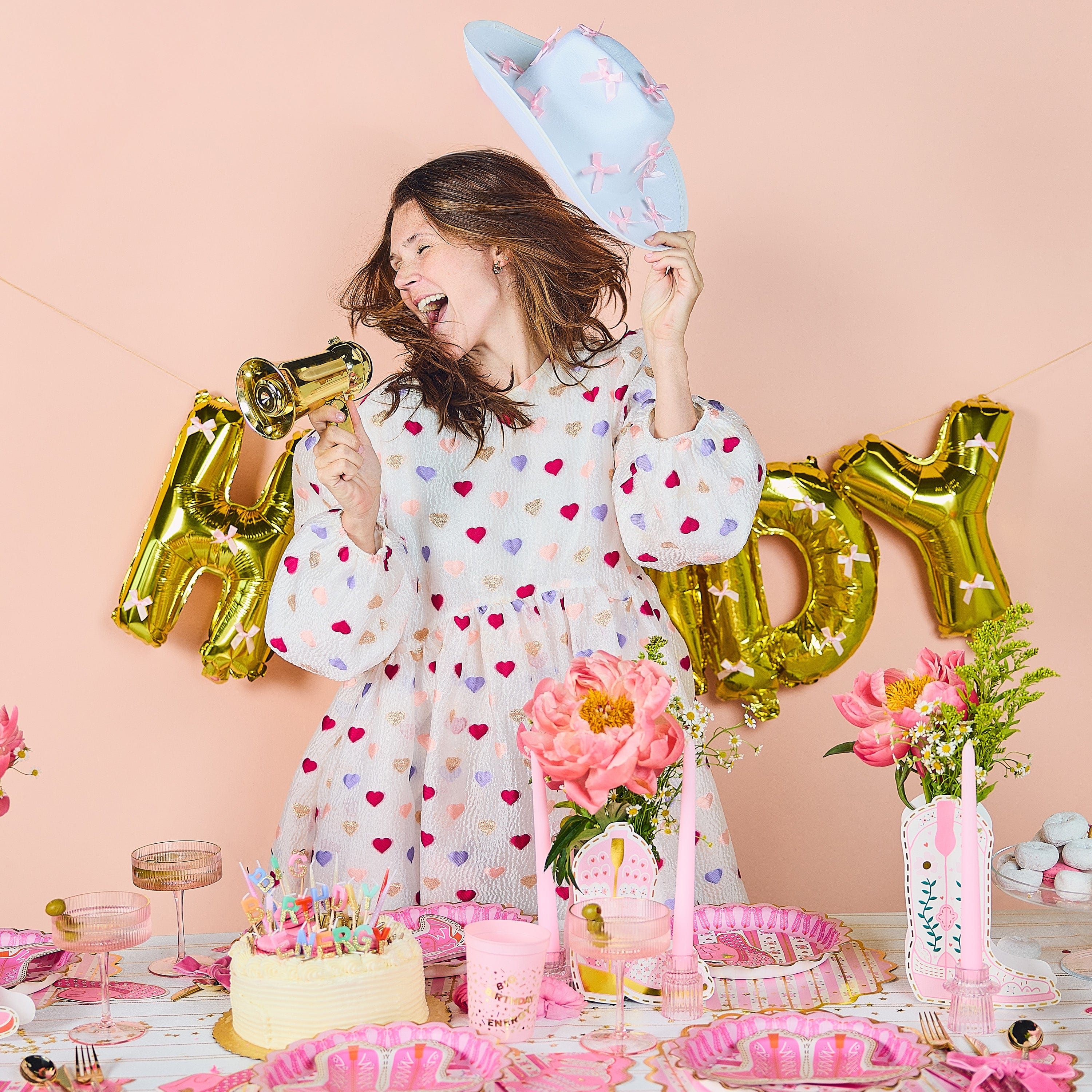 Party Time Gold Megaphone