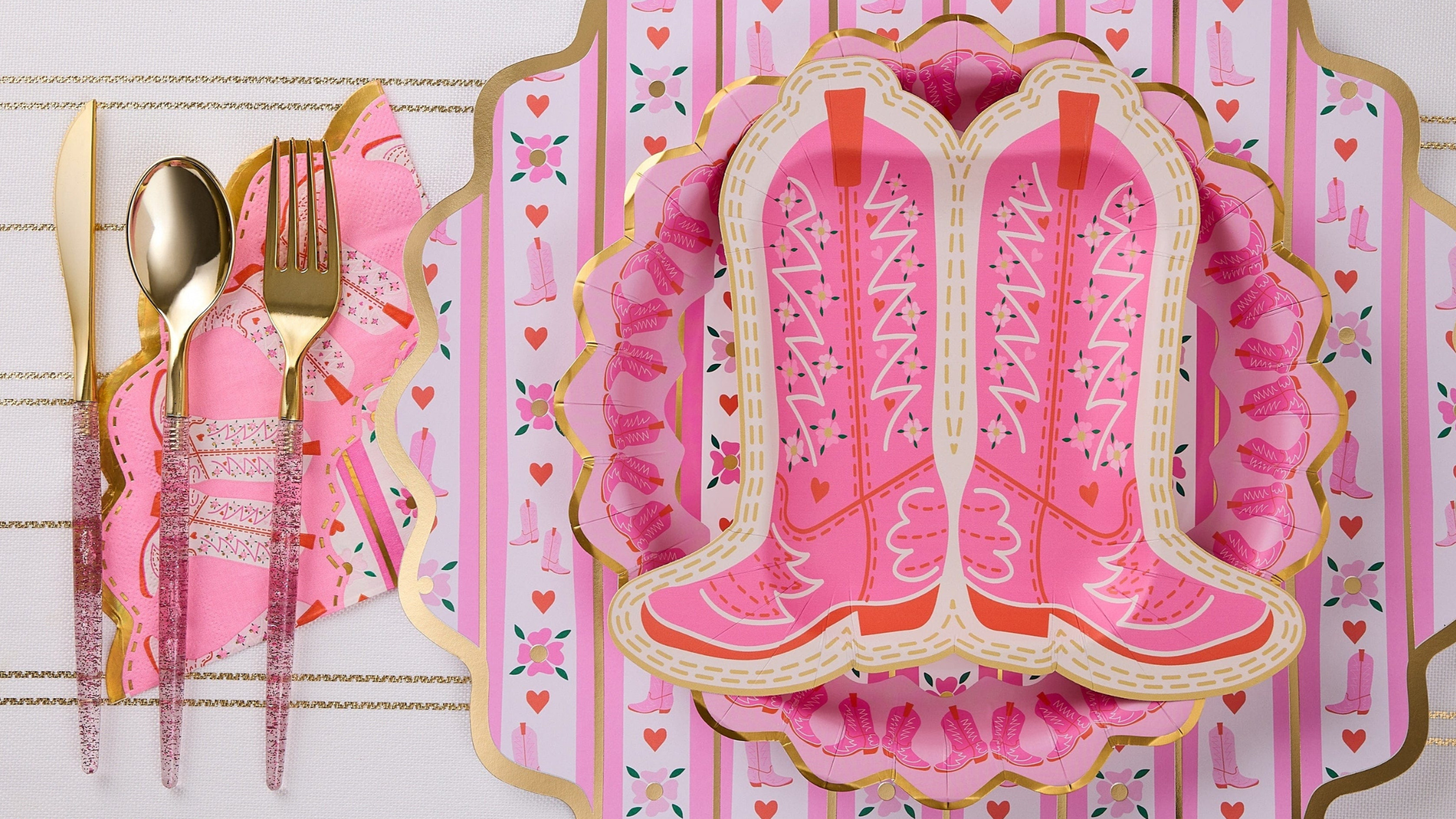 YeeHaw! It's a Pink Disco Cowgirl Party!