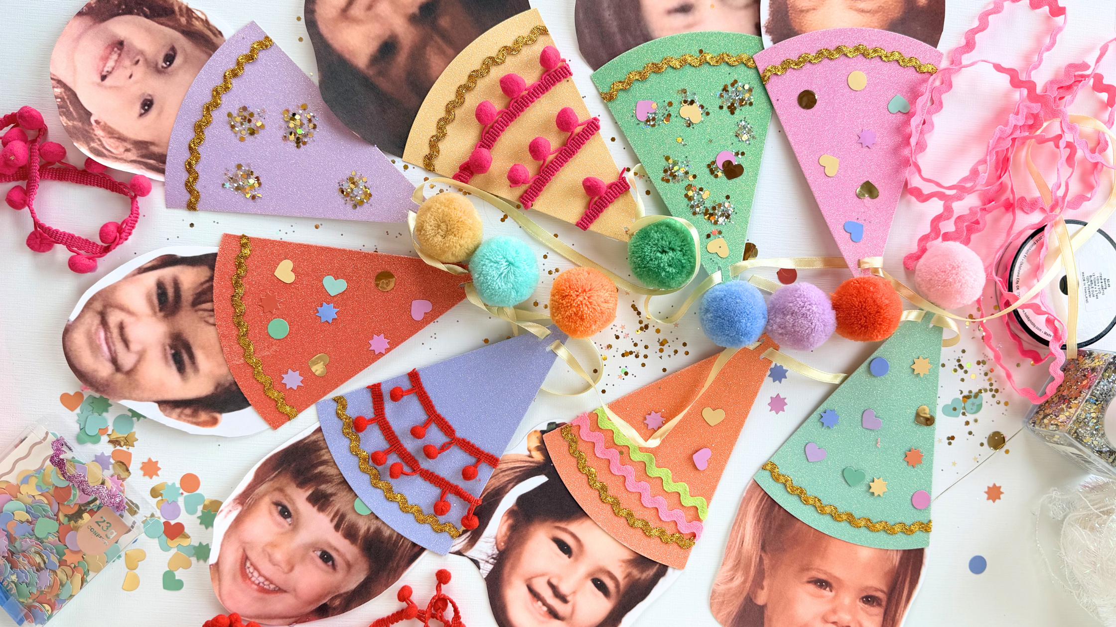 DIY Party Hat Banner: The Cutest Way to Personalize Your Party!