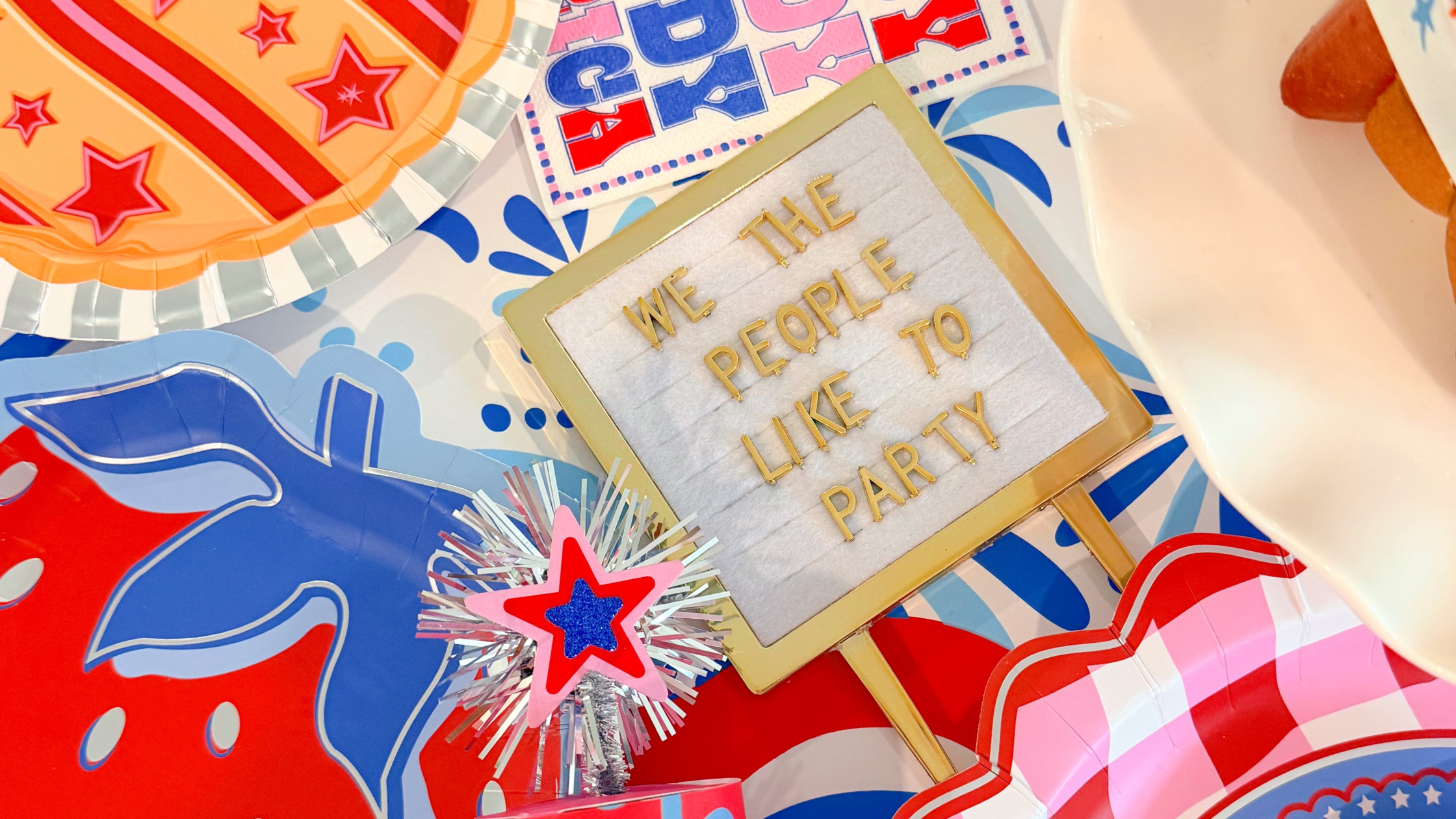 Red, White & Ready to Party!