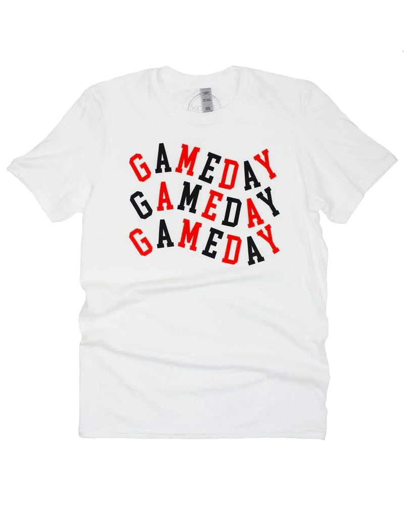 Gameday Best Day Tee in Orange & Black