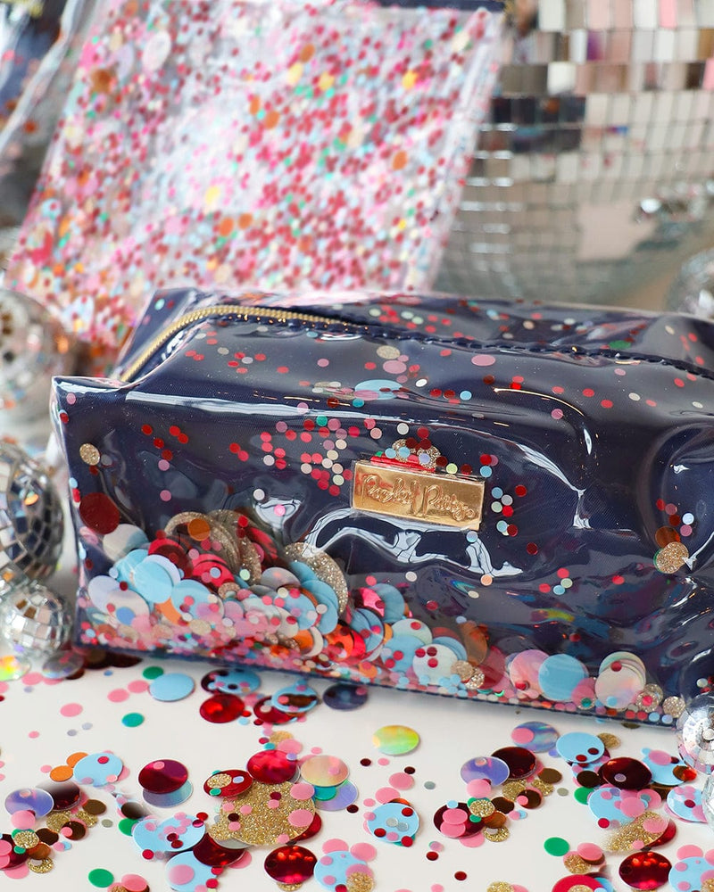 Essentials Confetti Vanity and Toiletry Bag