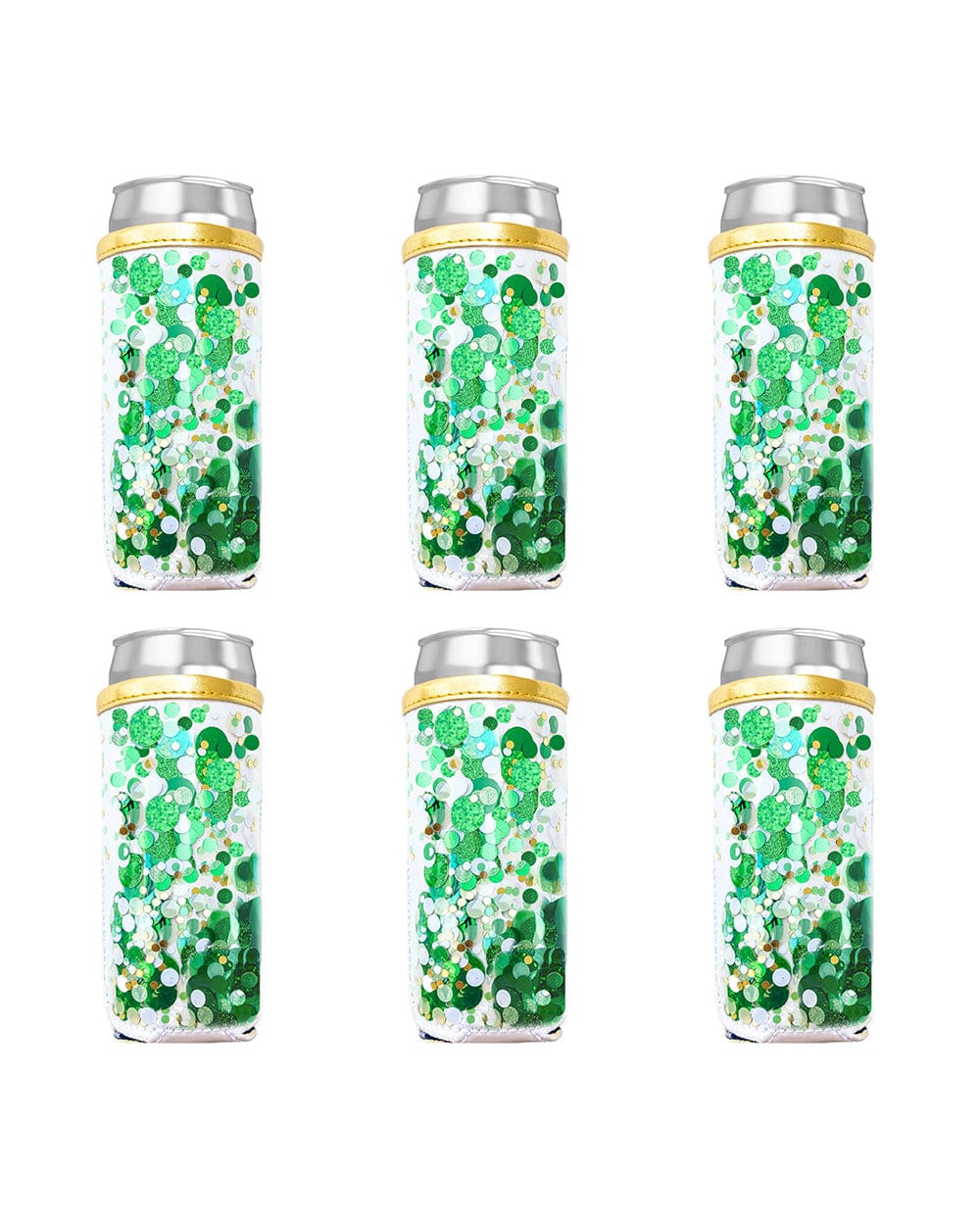 Spirit Squad Confetti Skinny Can Drink Sleeve