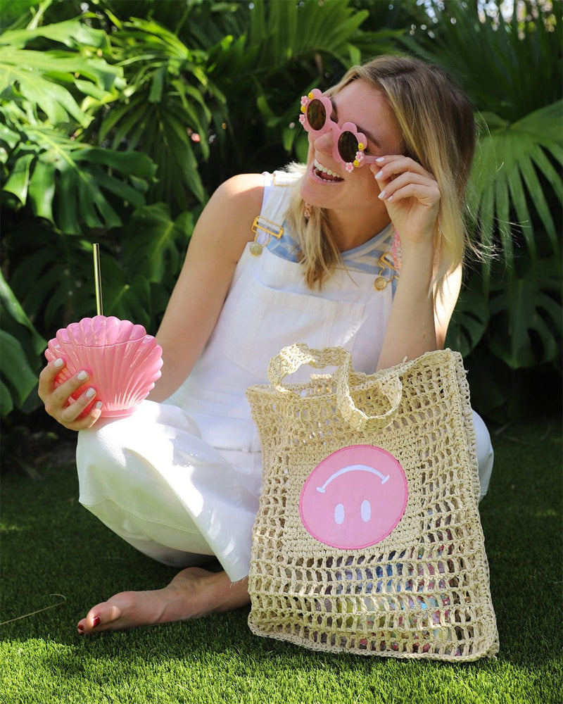 straw tote bag