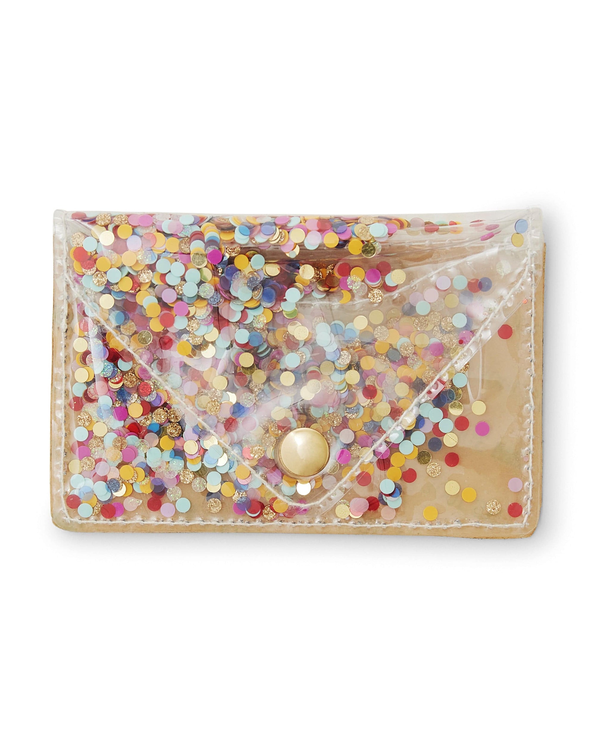 Confetti Stick On Cell Phone Card Holder (for iPhone or Android)