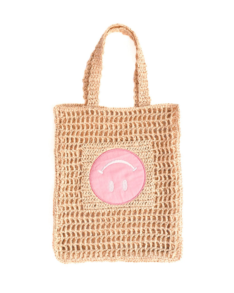 straw tote bag