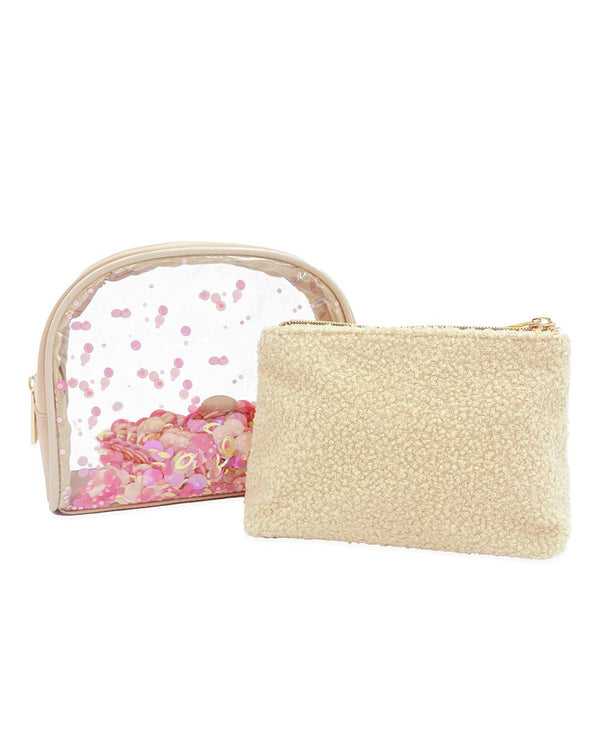 Essentials Confetti Mini Vanity and Toiletry Bag – Packed Party