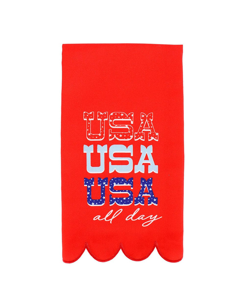 USA All Day Scalloped Reusable Tea Towel