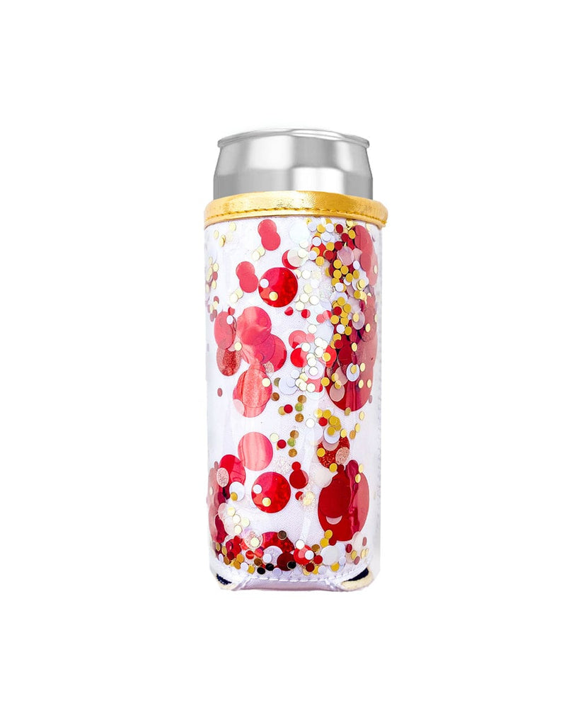 Spirit Squad Confetti Skinny Can Cooler