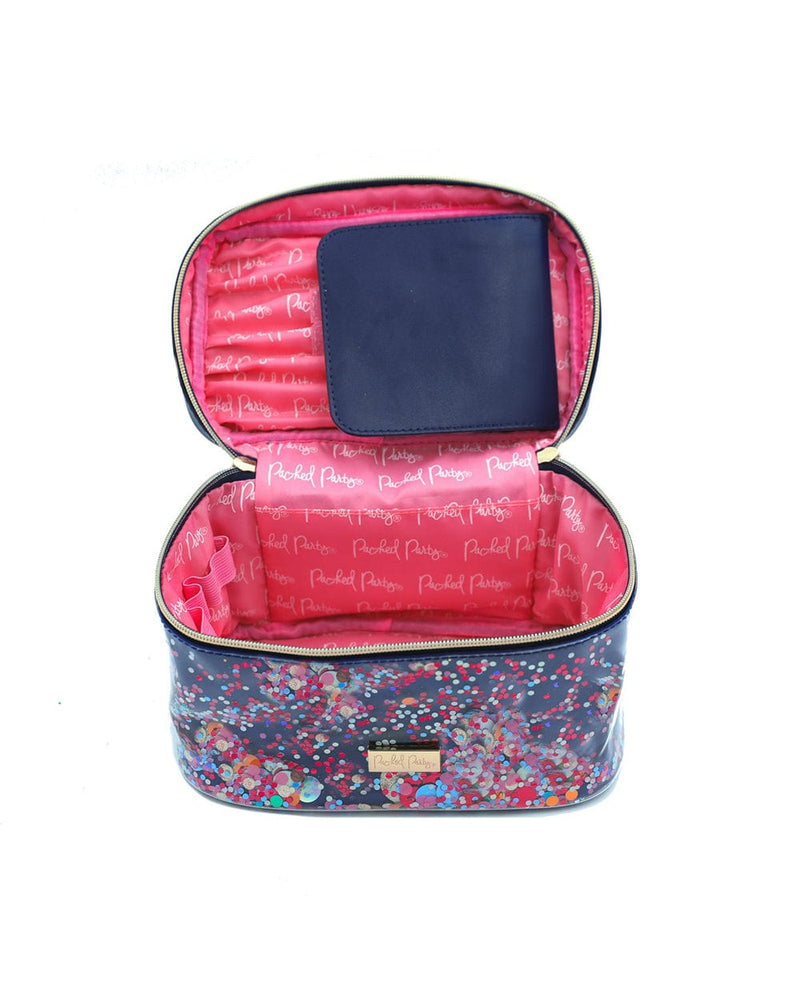 Essentials Confetti Mini Vanity and Toiletry Bag – Packed Party