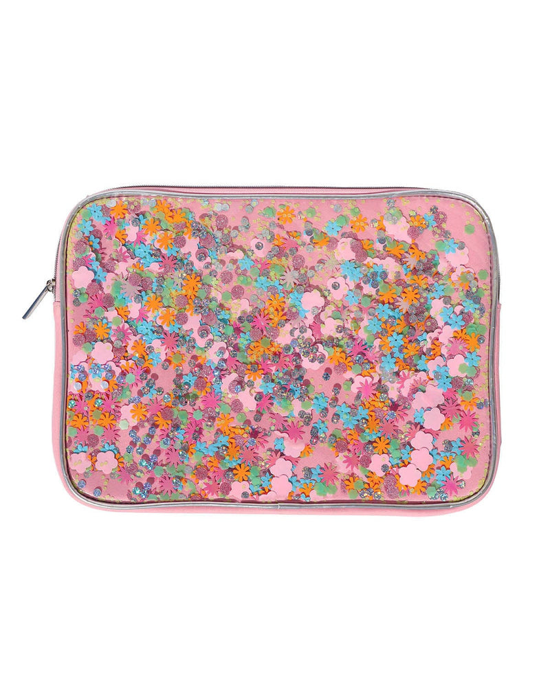 Girly travel protective case and cover cute with flowers.