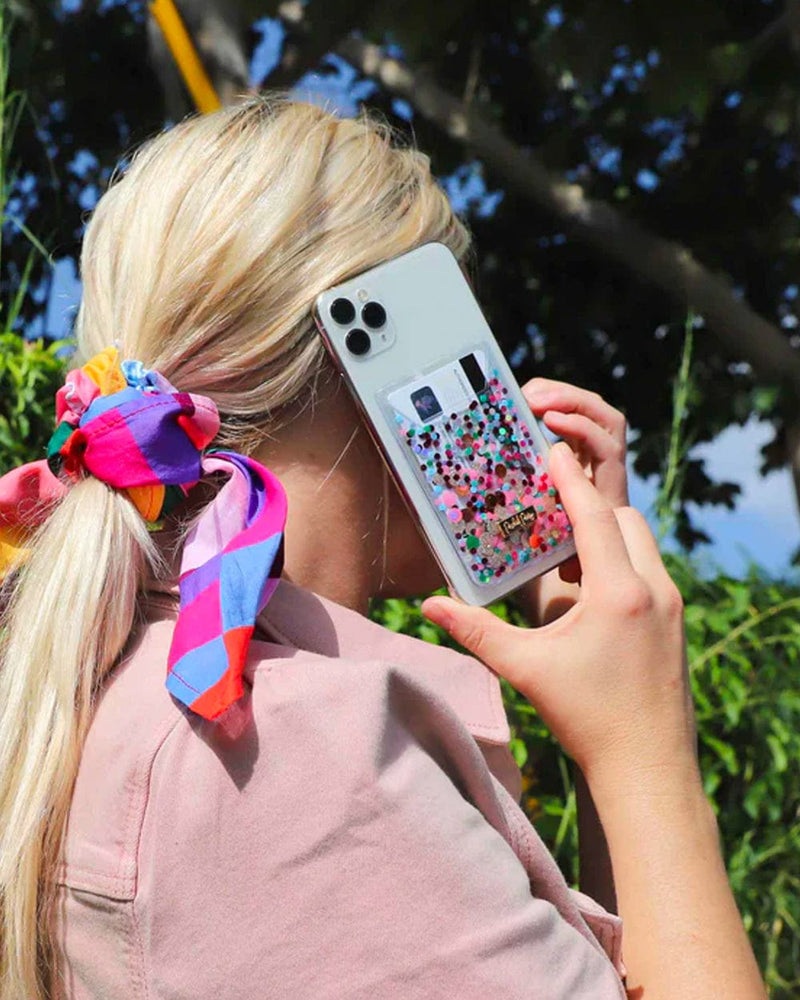 Essentials Confetti Stick To It Phone Wallet for iPhone or Android