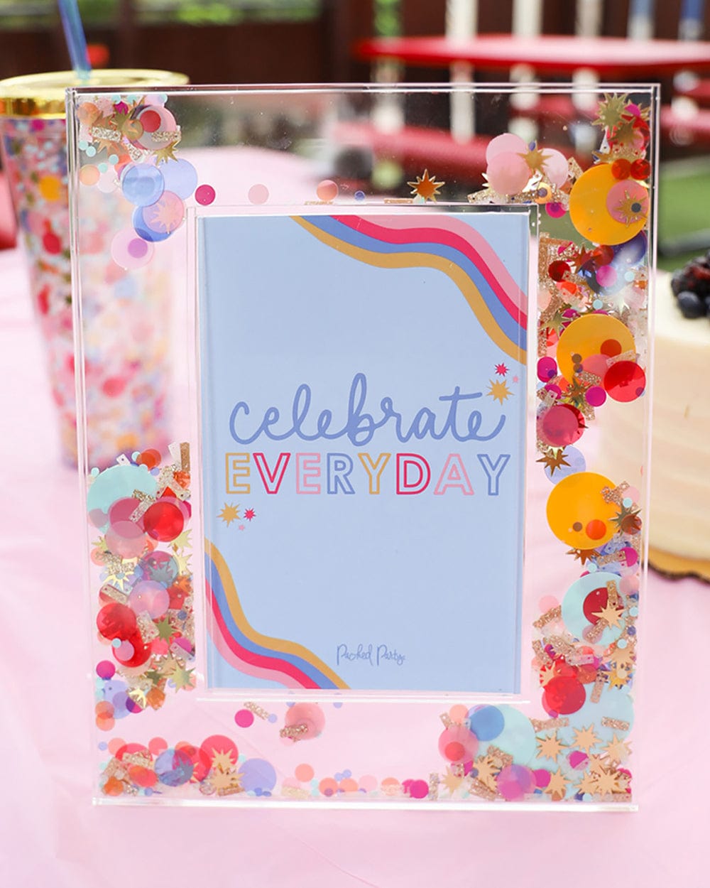 Celebrate Every Day Confetti Photo Frame