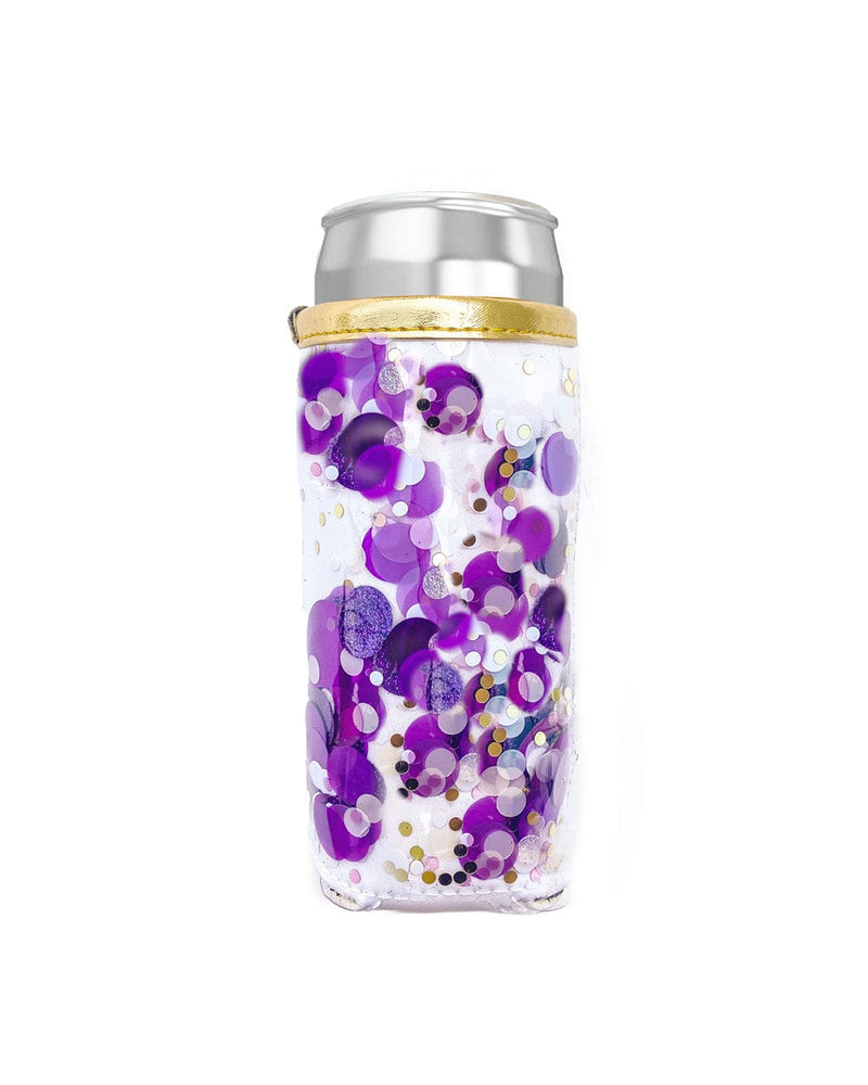 Spirit Squad Confetti Skinny Can Cooler