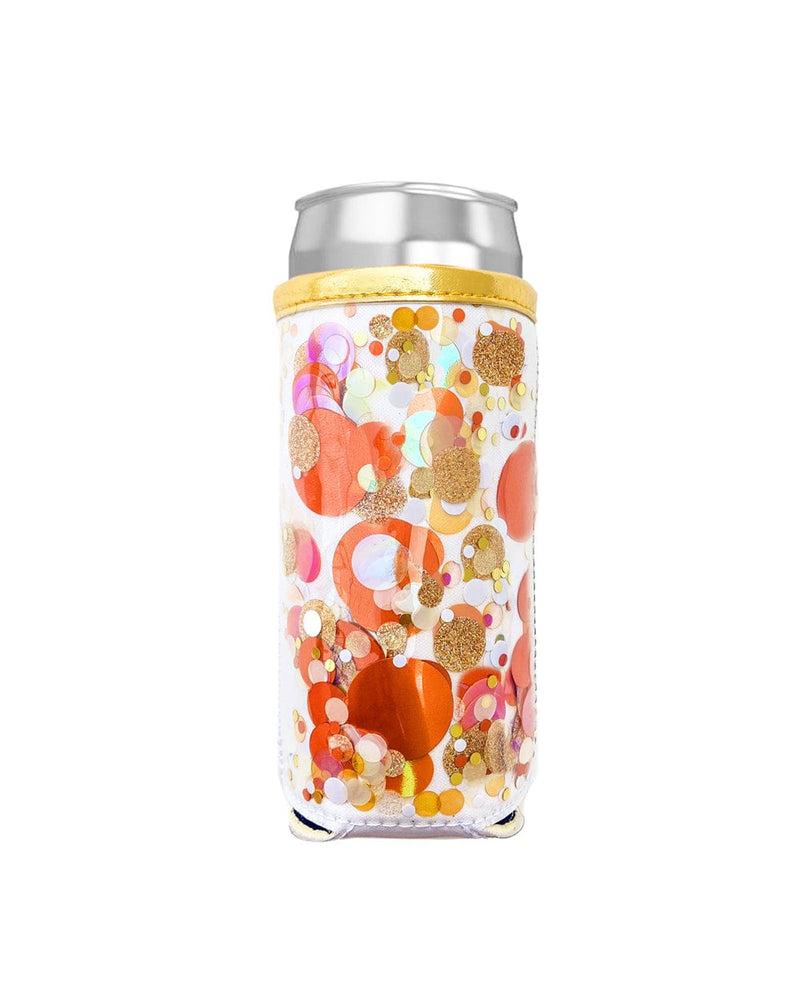 Spirit Squad Purple Crush Confetti Skinny Can Cooler